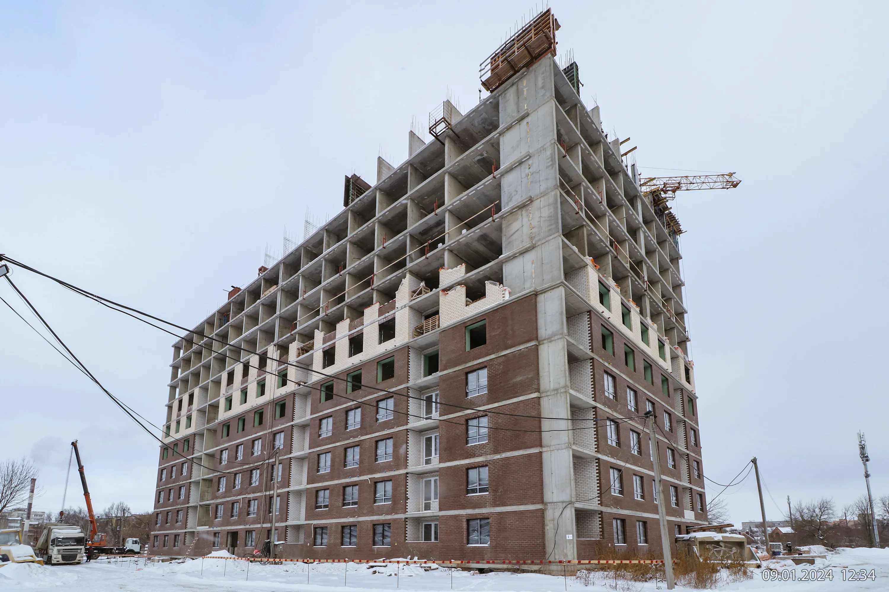 Тринити ход строительства