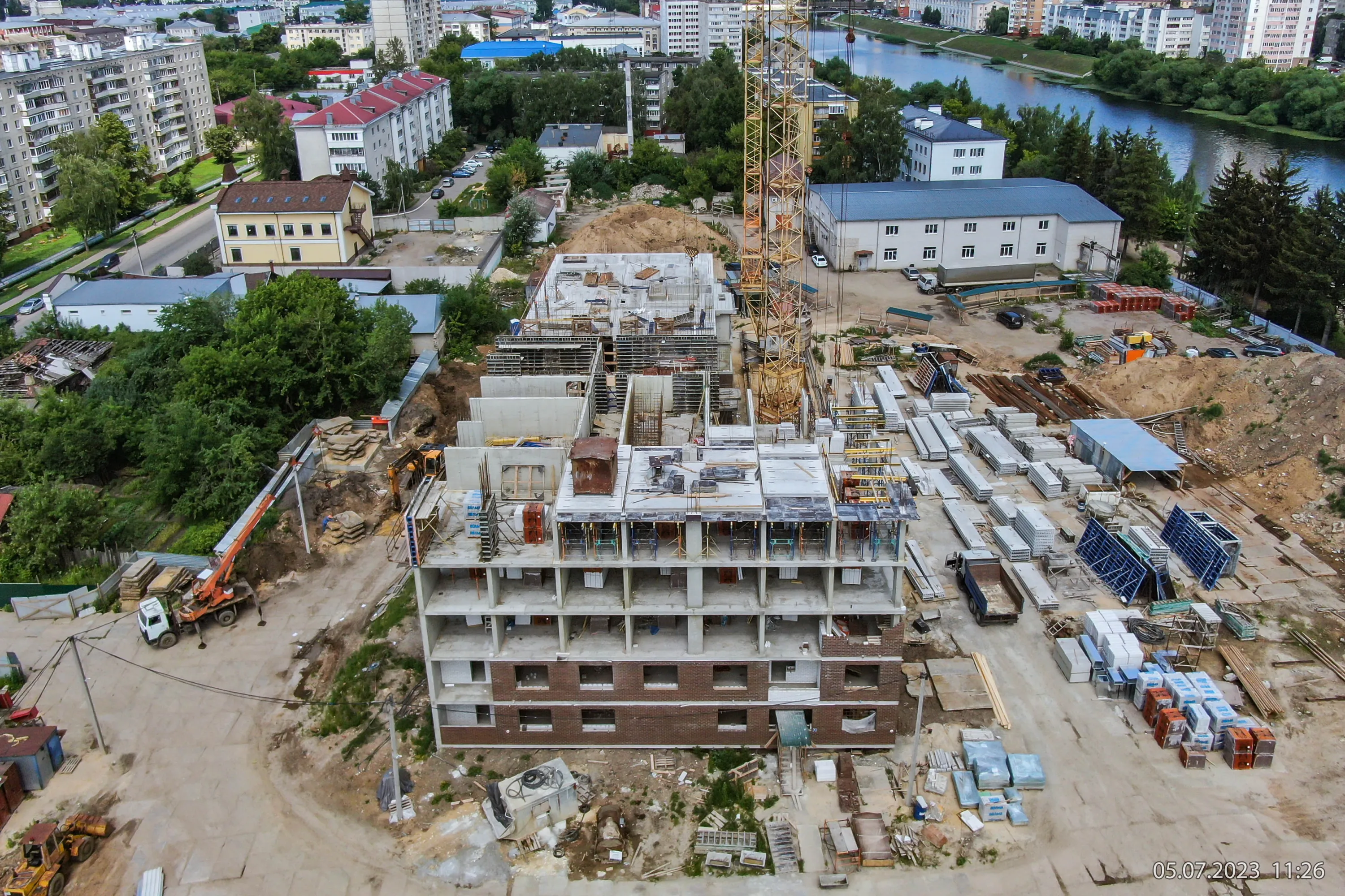 Тринити ход строительства