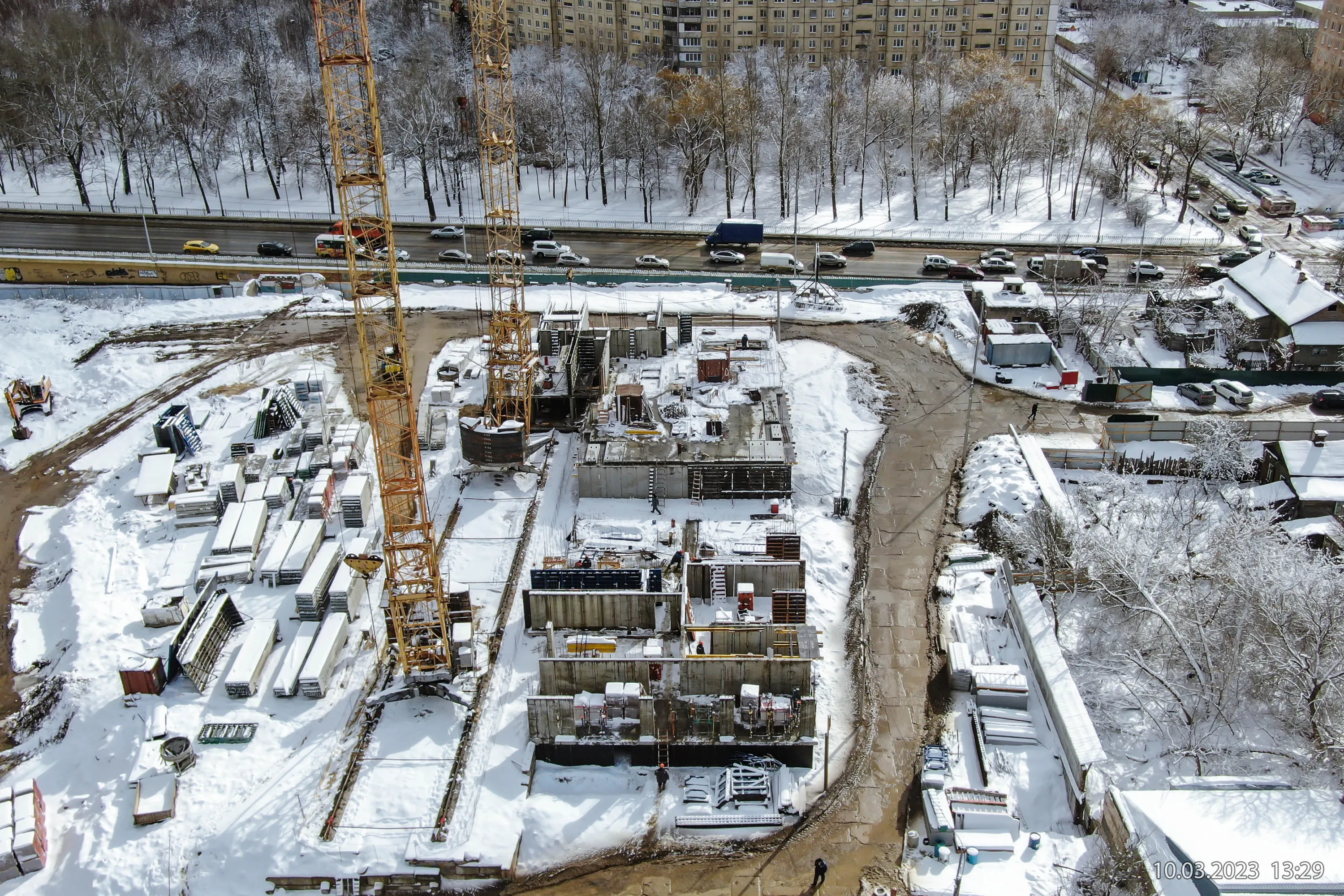 Тринити ход строительства