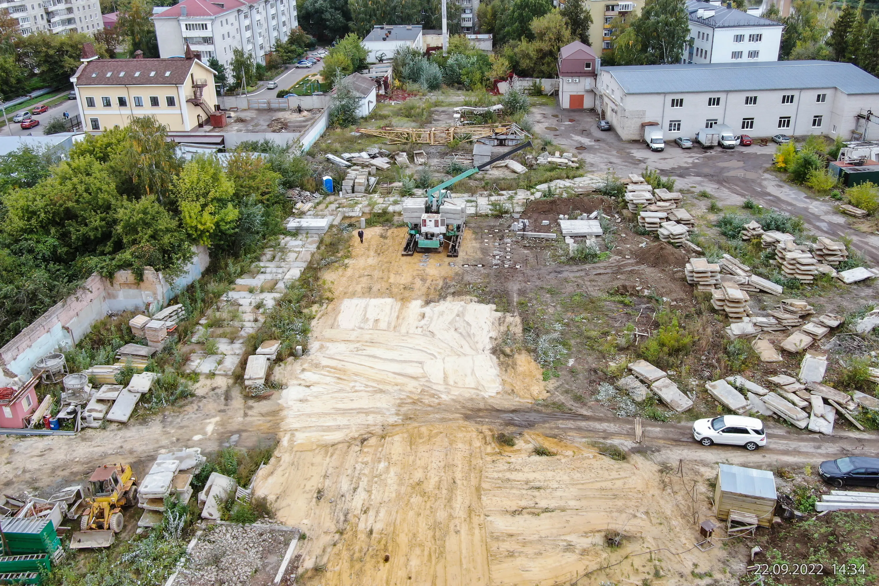 Тринити ход строительства