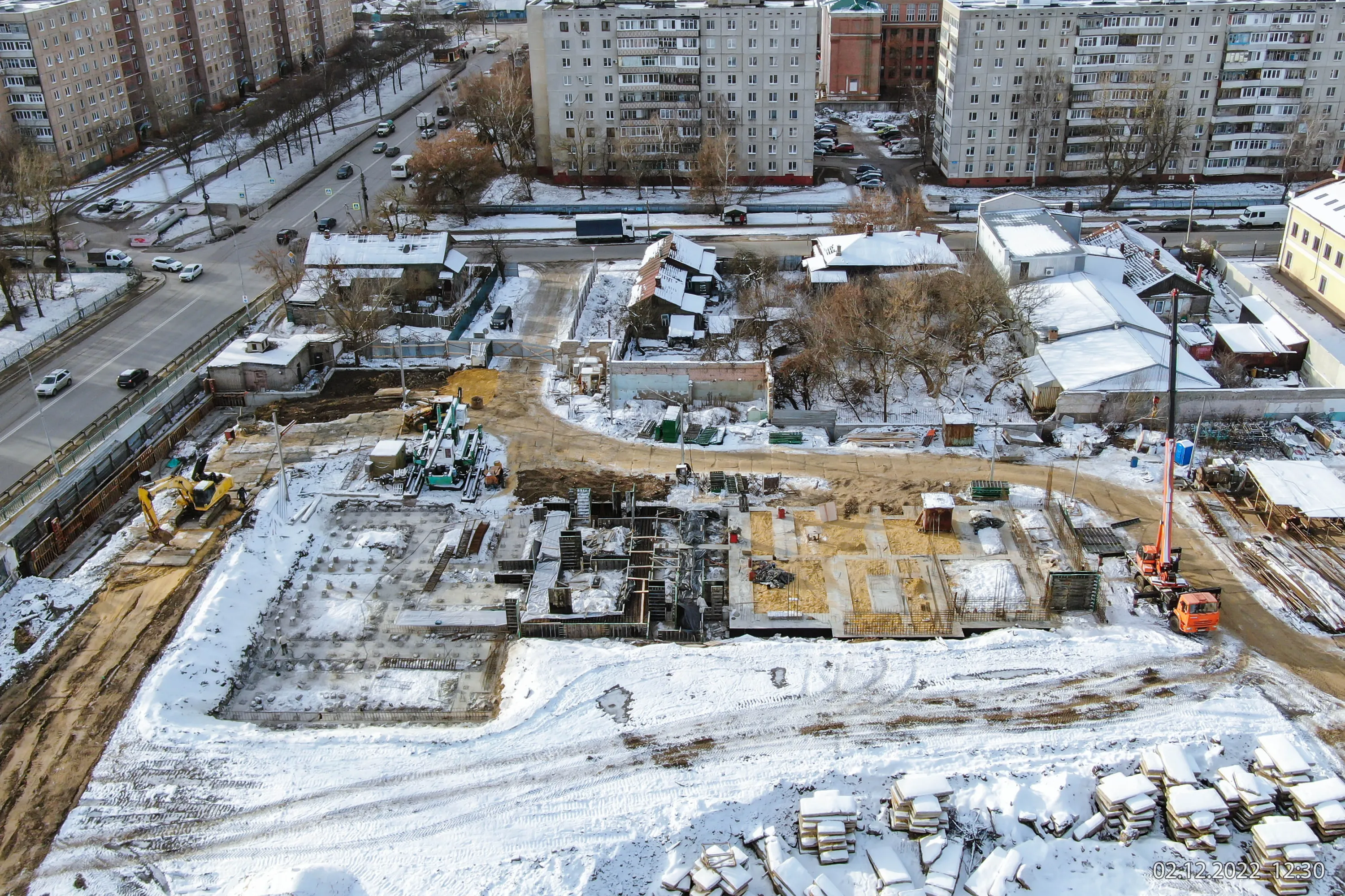 Тринити ход строительства