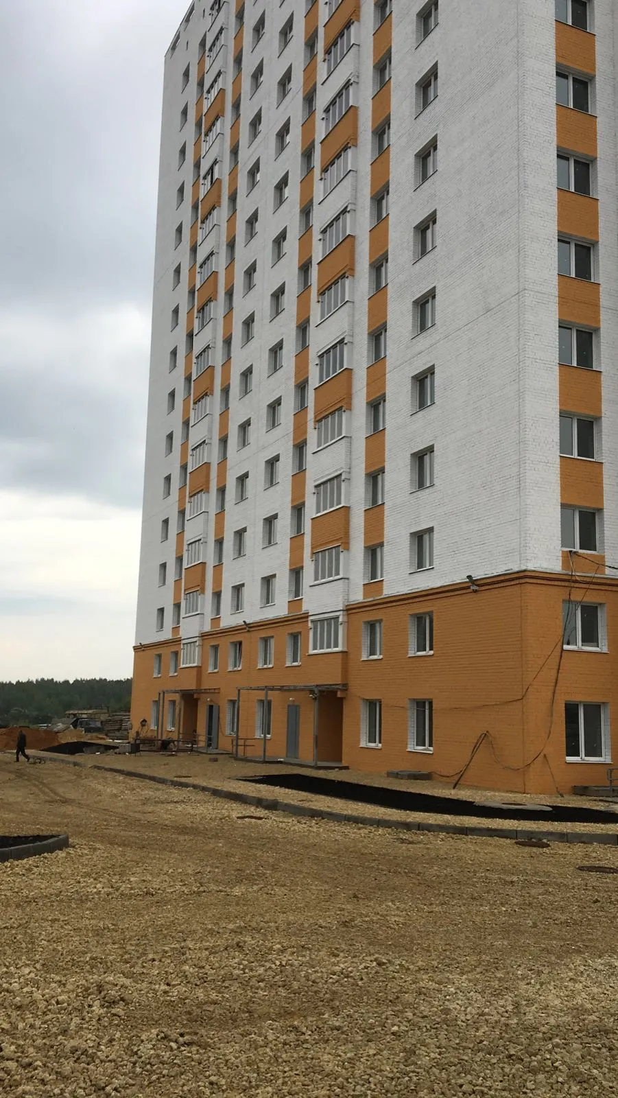 Жилой дом по ул. Ливенская ход строительства