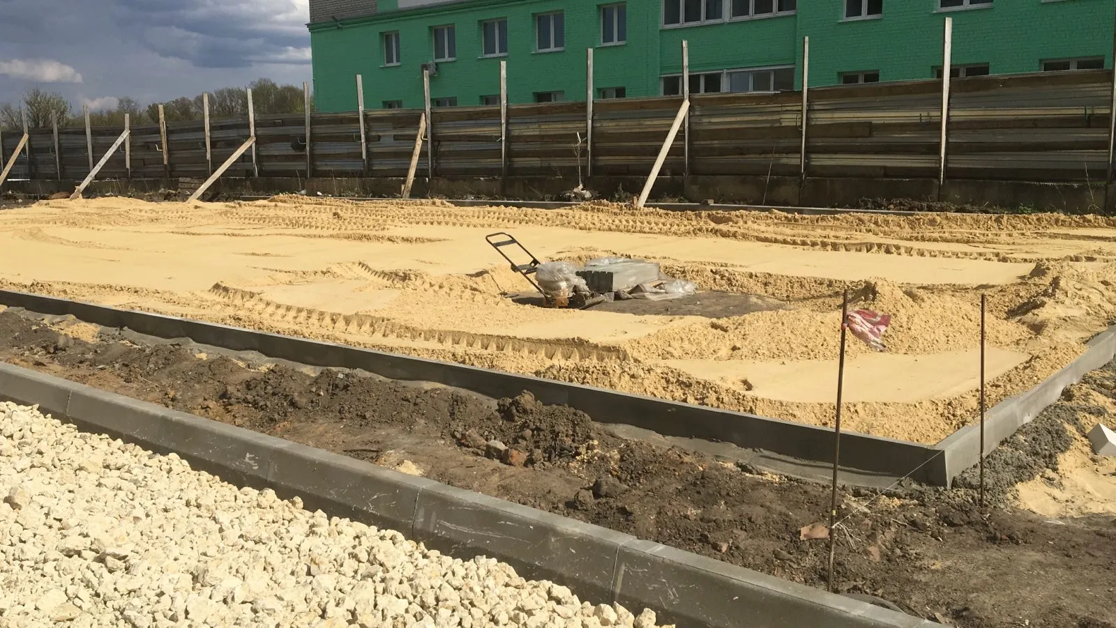 Жилой дом по ул. Ливенская ход строительства