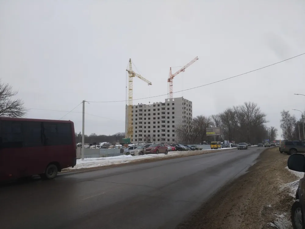 Жилой дом по ул. Ливенская ход строительства