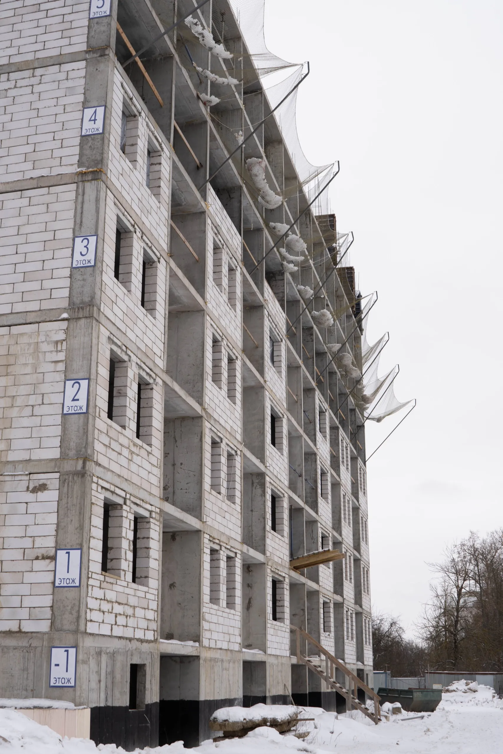 ЮНОСТЬ ход строительства