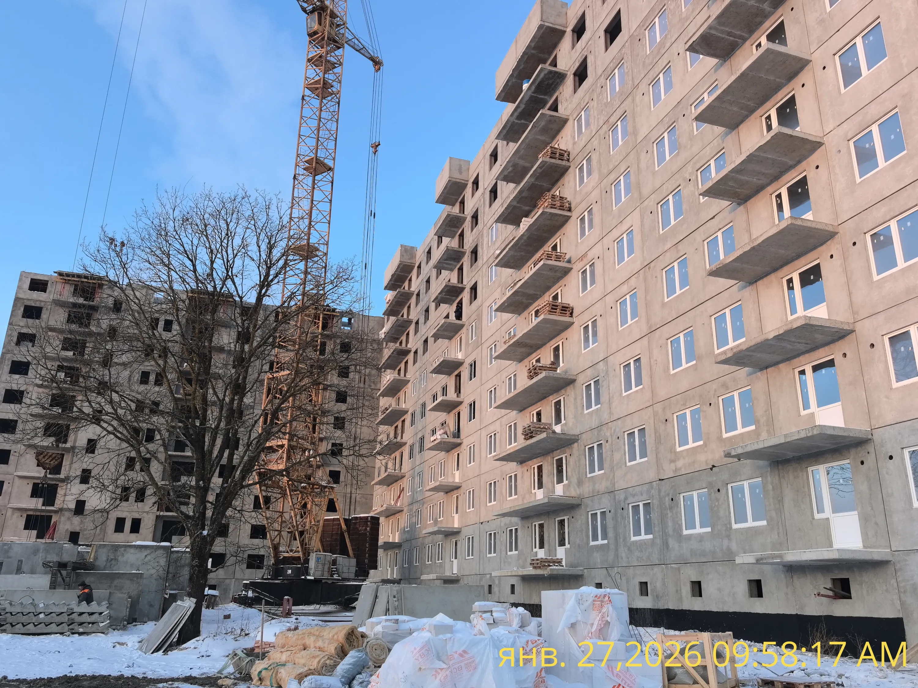 ЖК "Семь сезонов" ход строительства