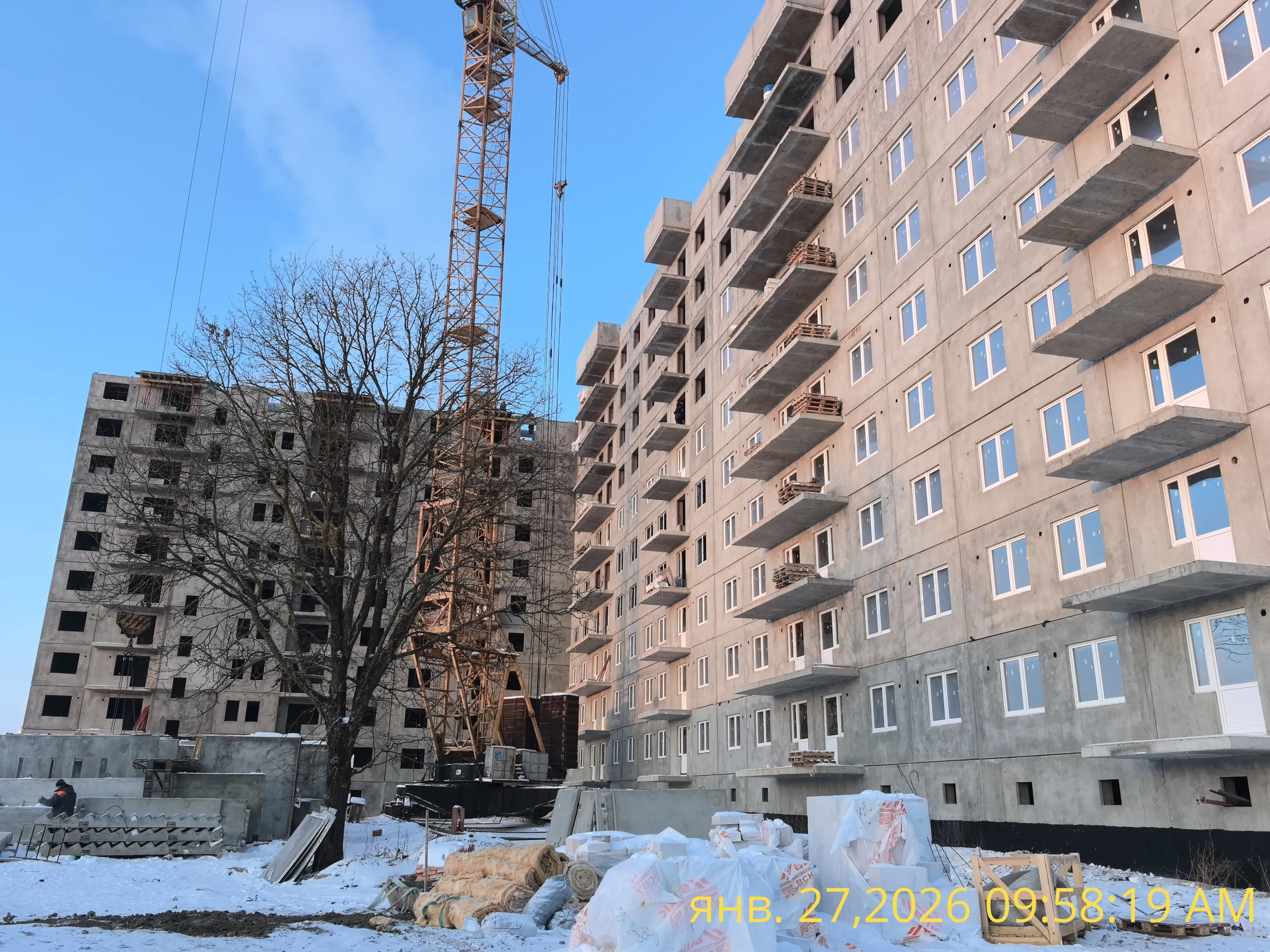 ЖК "Семь сезонов" ход строительства