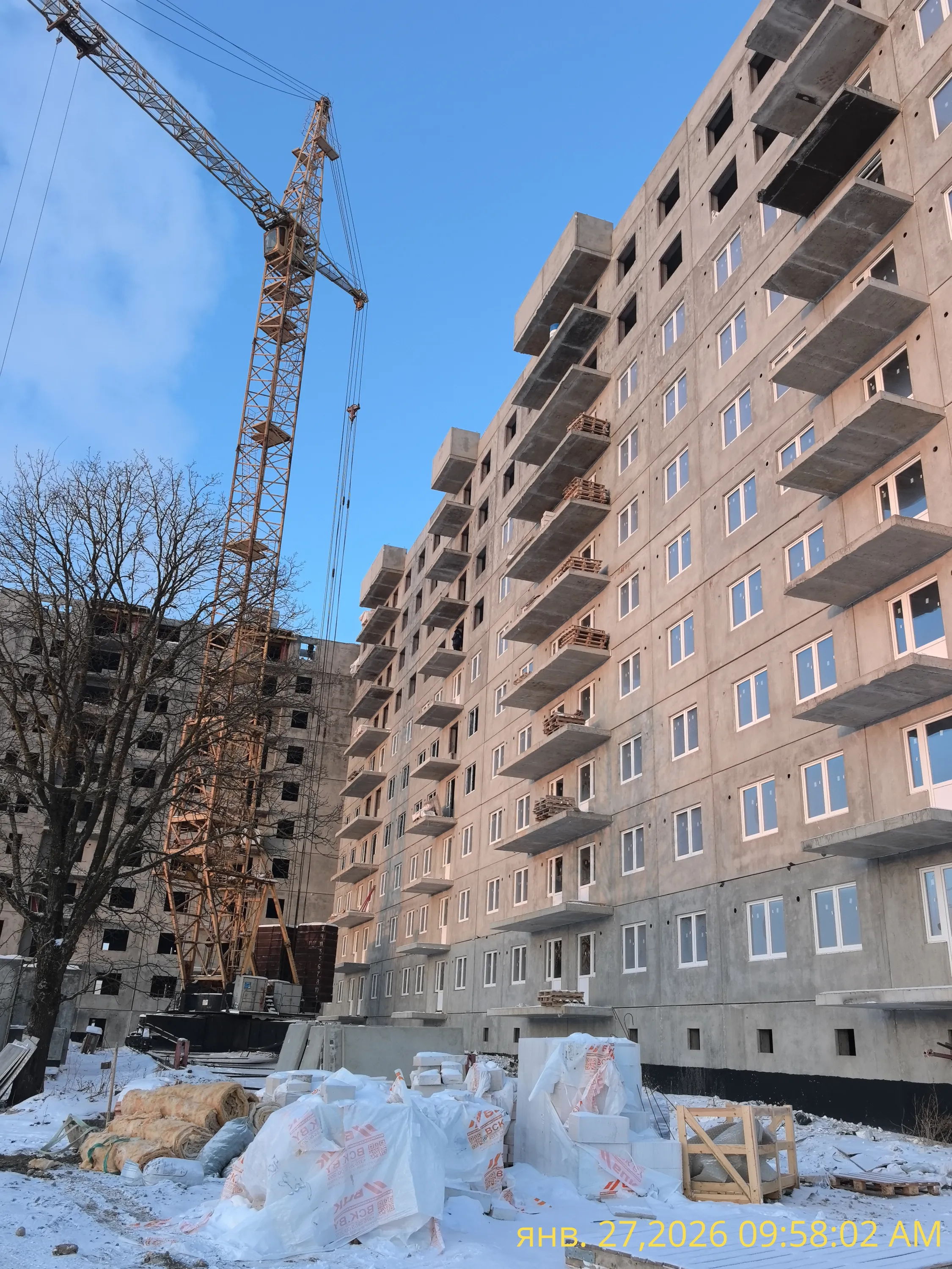 ЖК "Семь сезонов" ход строительства