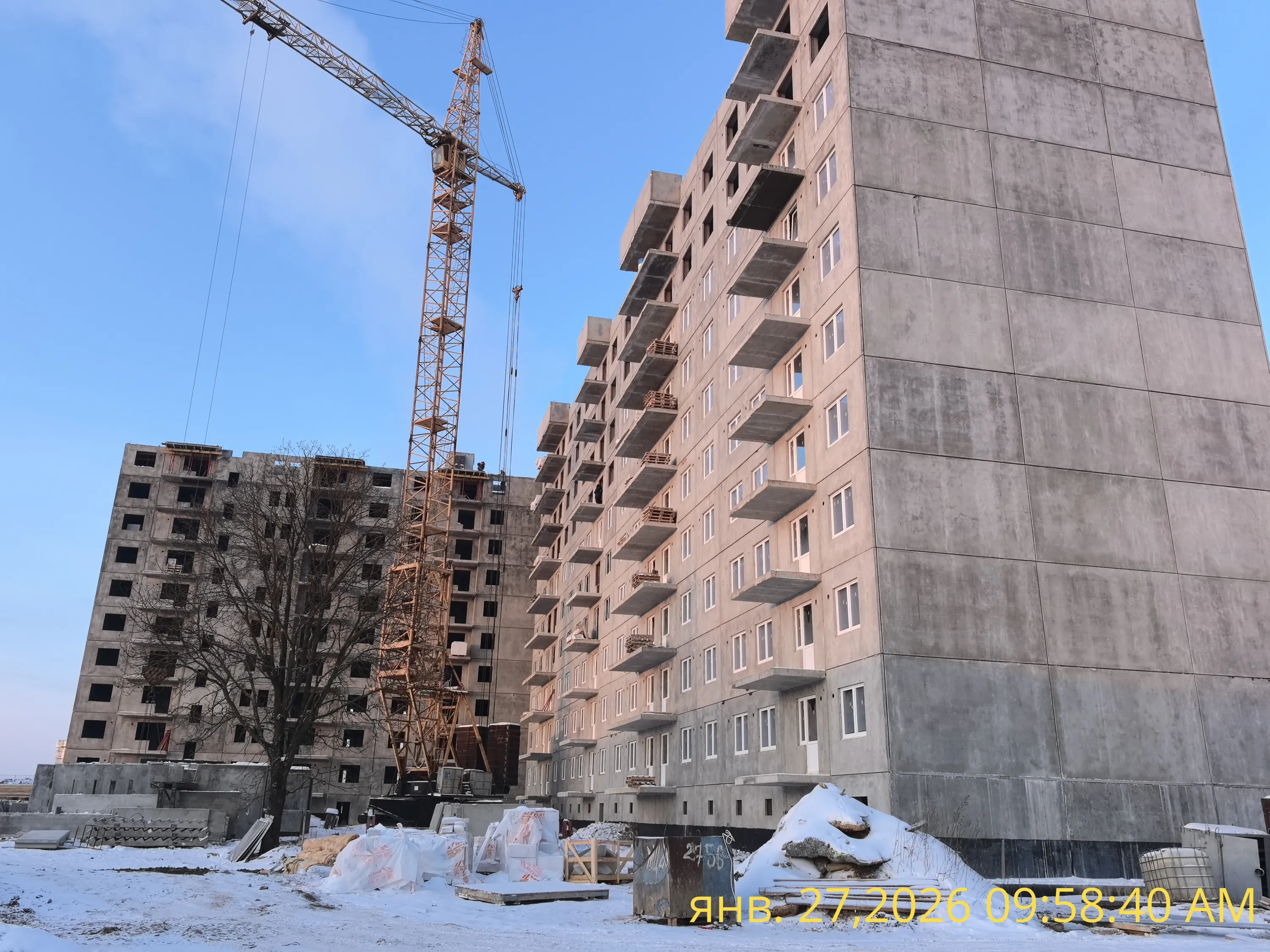 ЖК "Семь сезонов" ход строительства