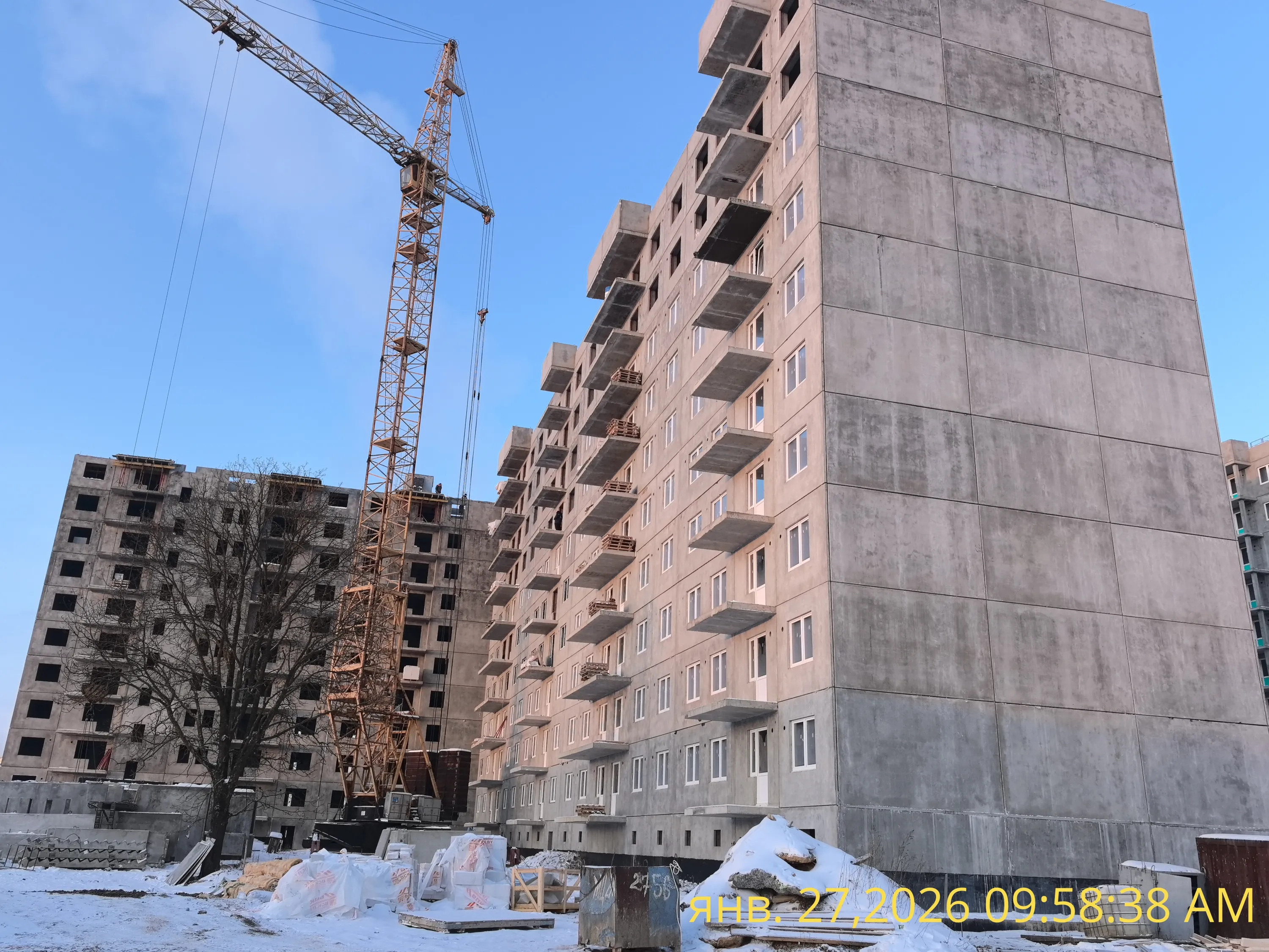ЖК "Семь сезонов" ход строительства