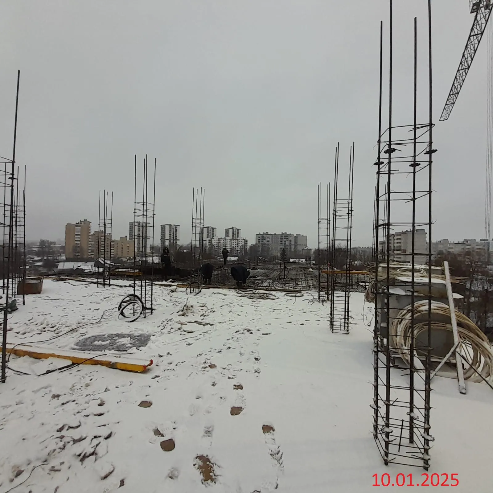 ЖК ДОМ НА СНЯТНОМ ход строительства