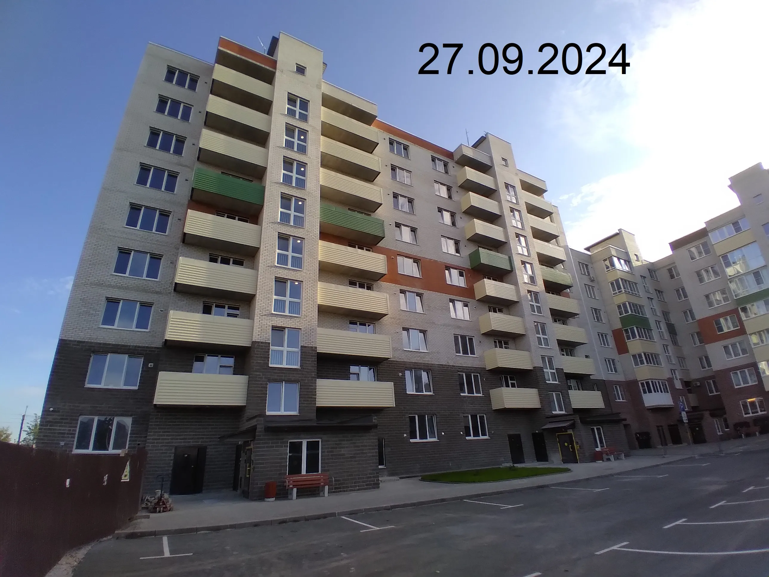 ЖК Сити (ул. Алёхина) ход строительства