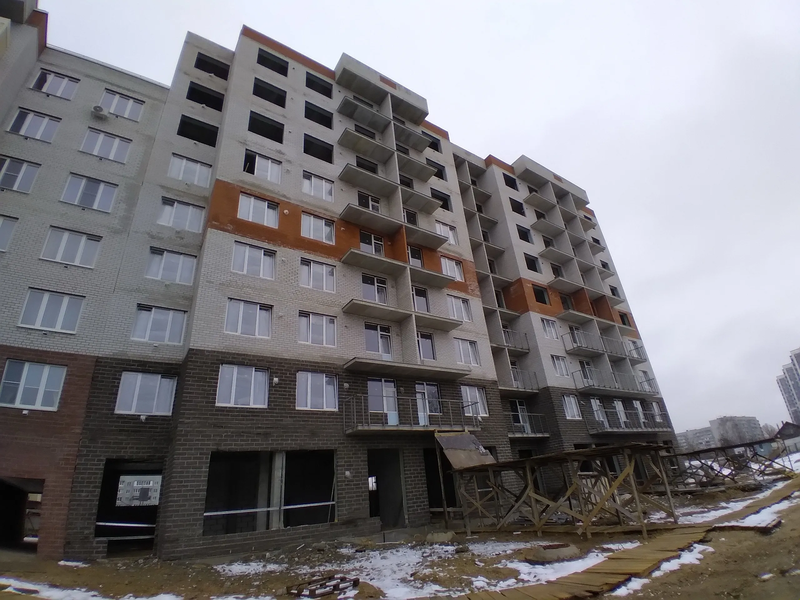 ЖК Сити (ул. Алёхина) ход строительства