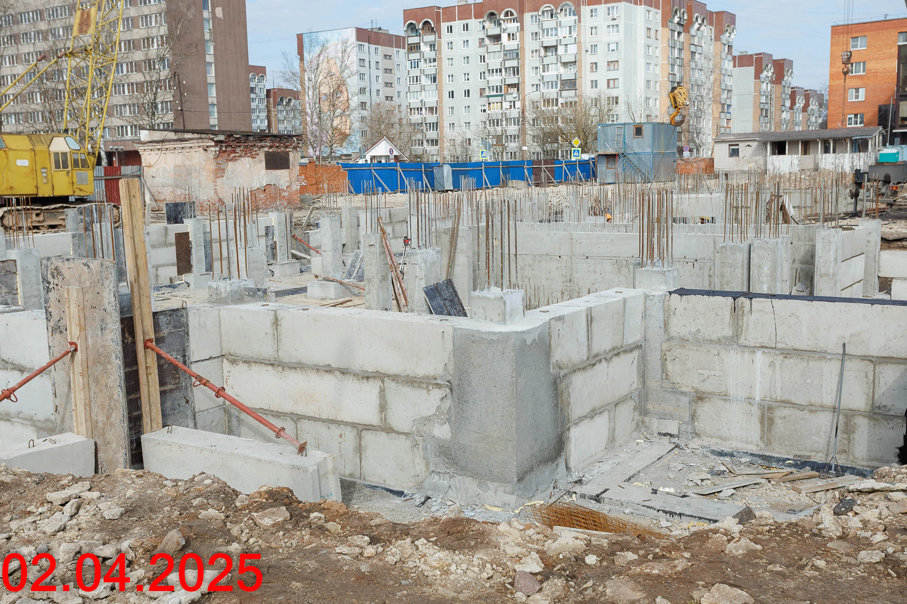 Флагман ход строительства