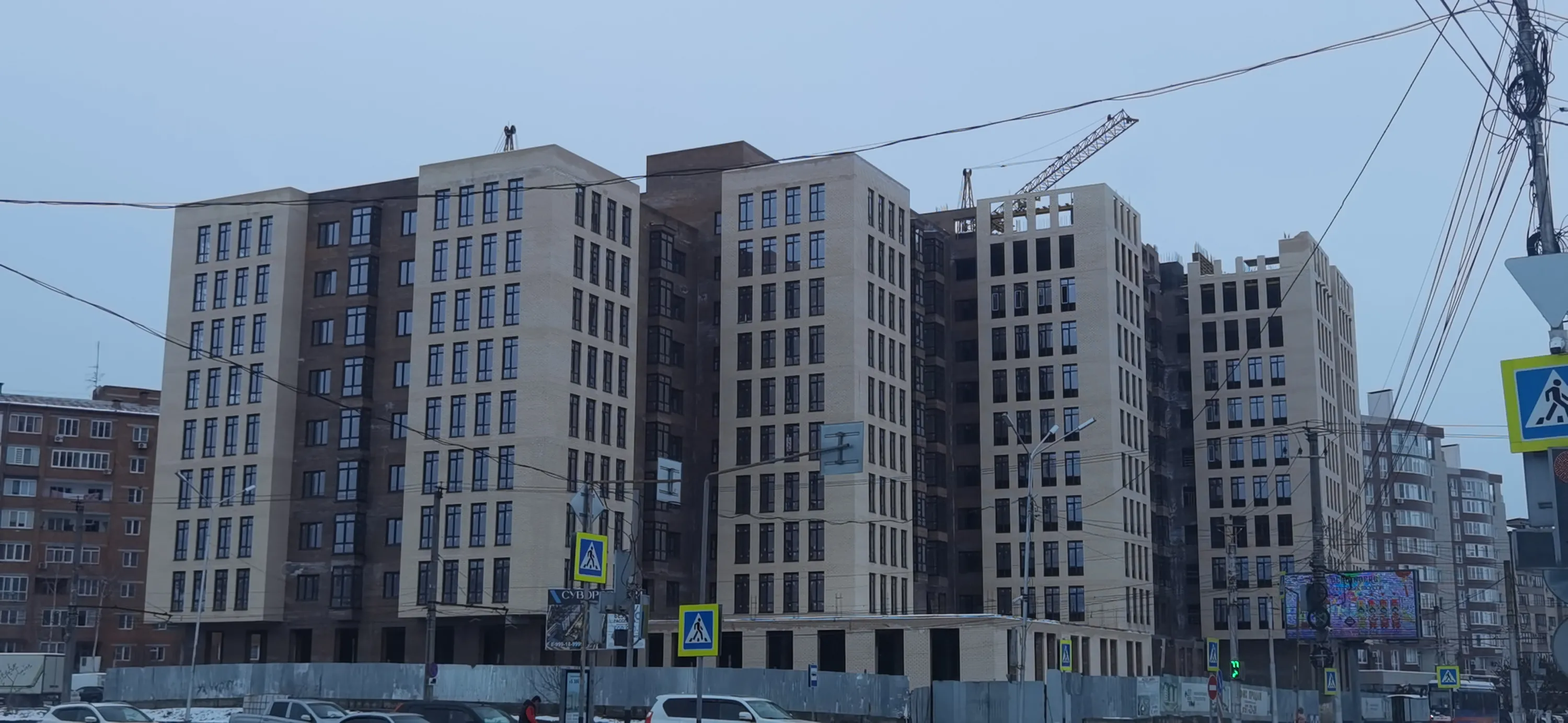 ЖК Дом по ул Калинина ход строительства