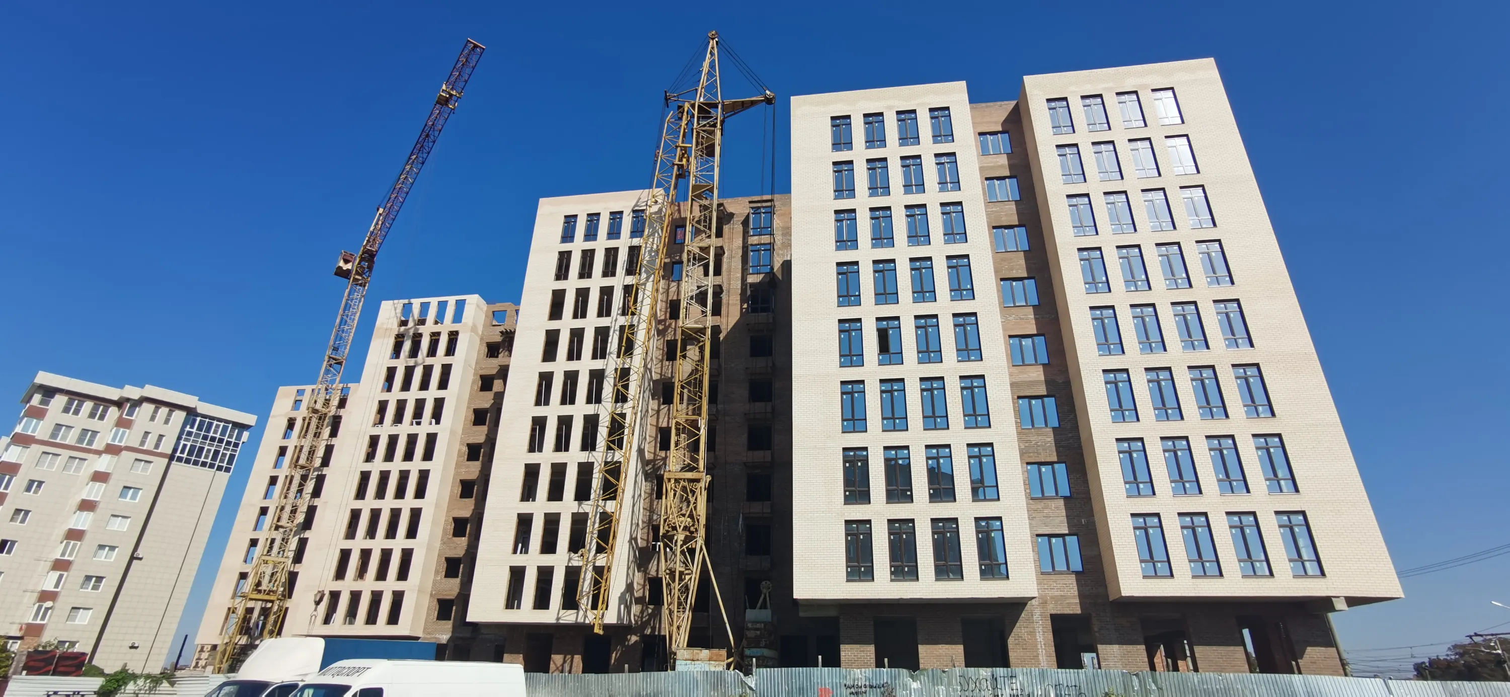 ЖК Дом по ул Калинина ход строительства