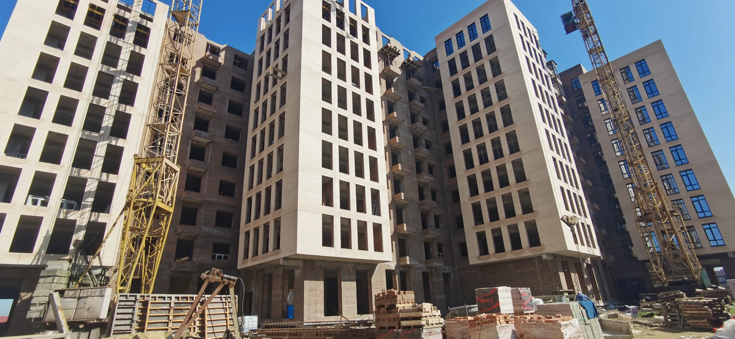 ЖК Дом по ул Калинина ход строительства