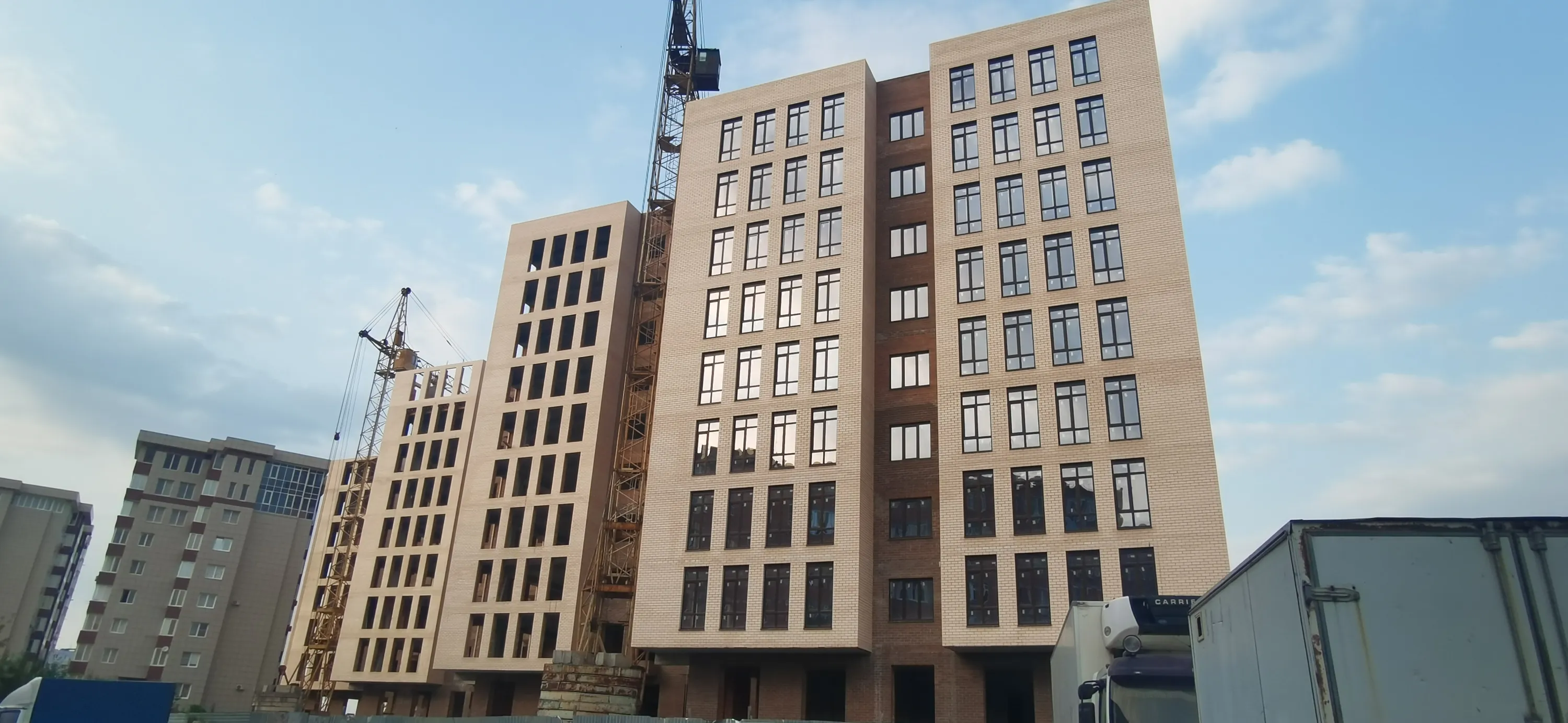 ЖК Дом по ул Калинина ход строительства