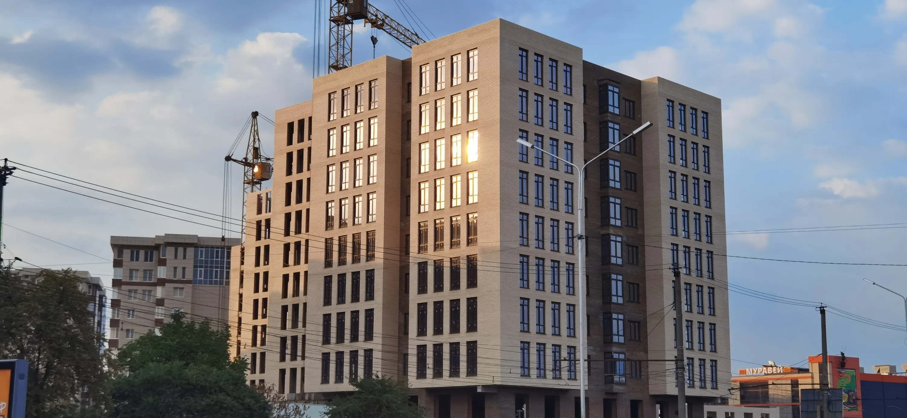 ЖК Дом по ул Калинина ход строительства