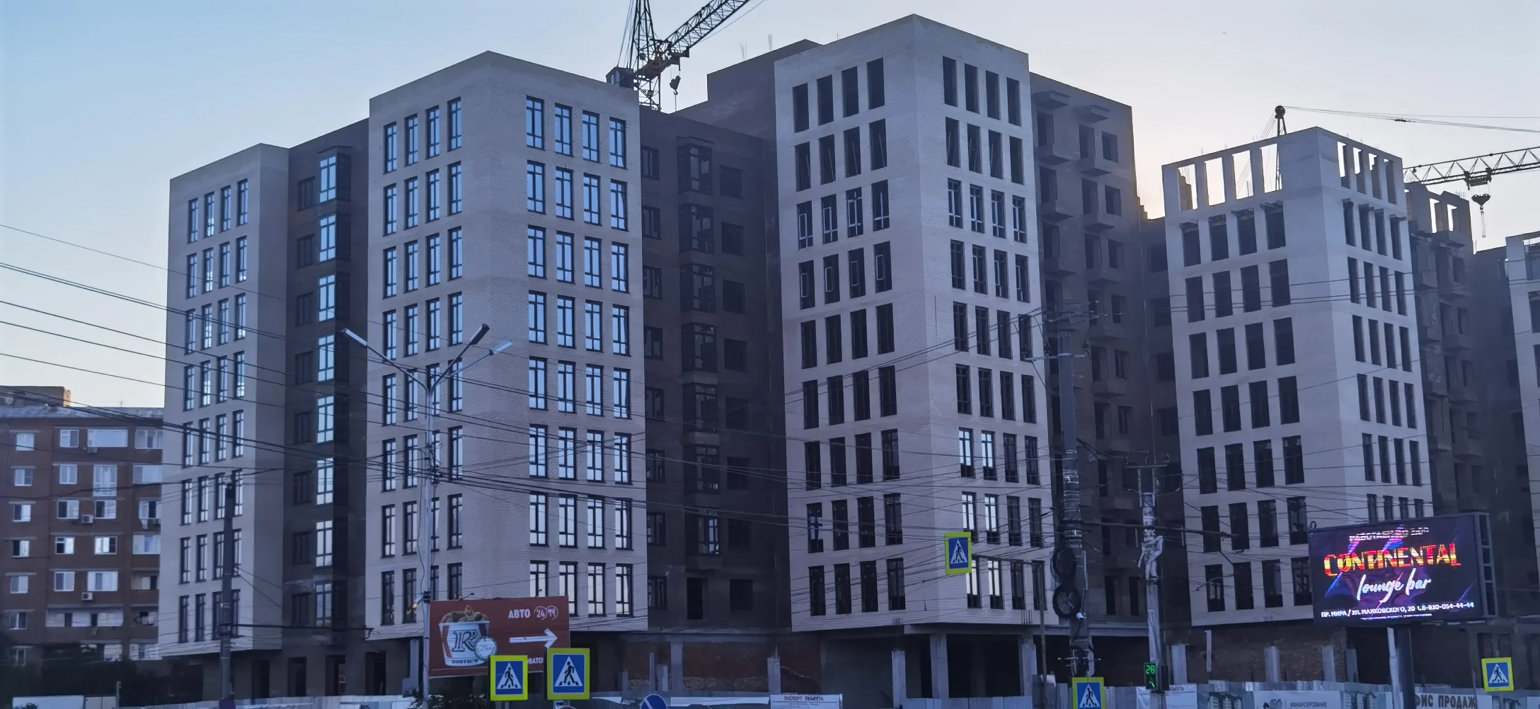 ЖК Дом по ул Калинина ход строительства