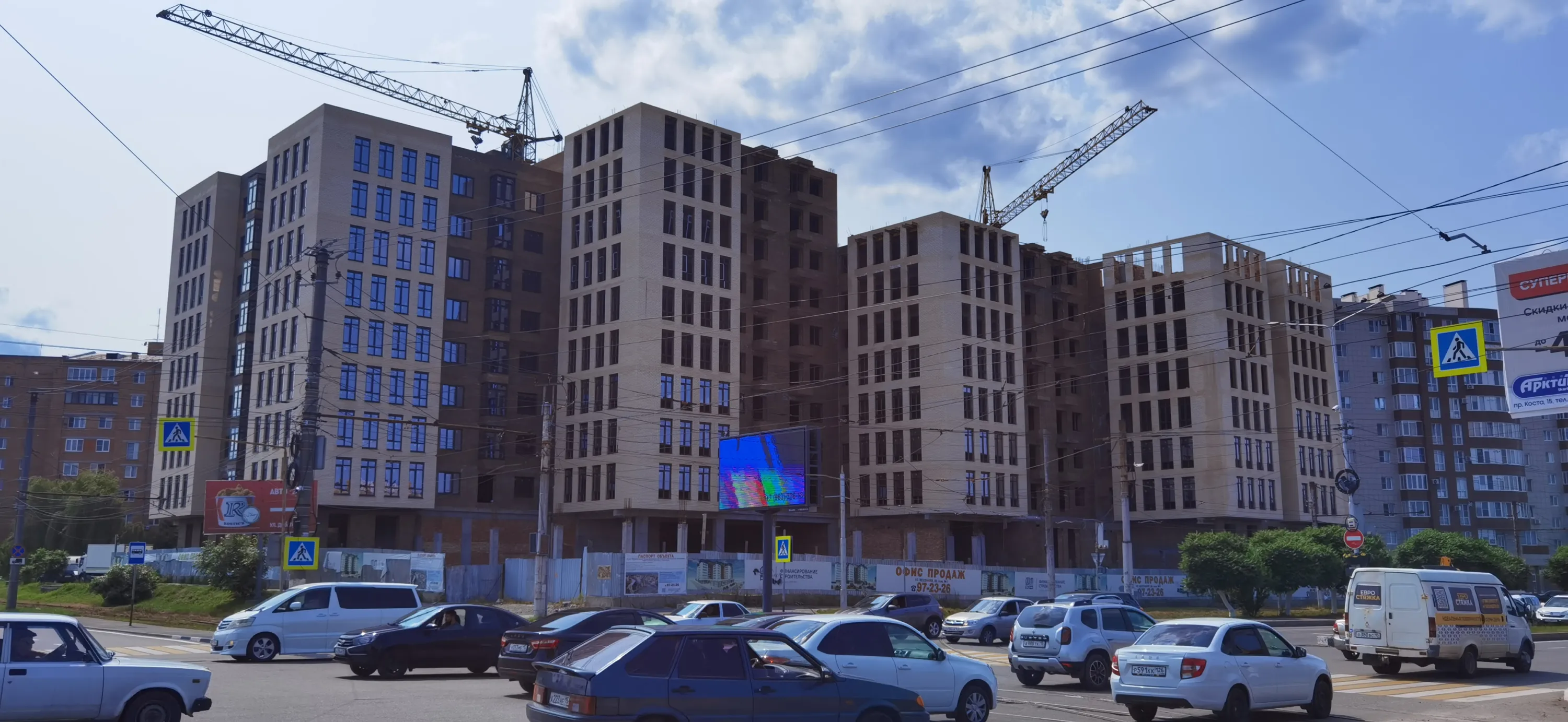 ЖК Дом по ул Калинина ход строительства