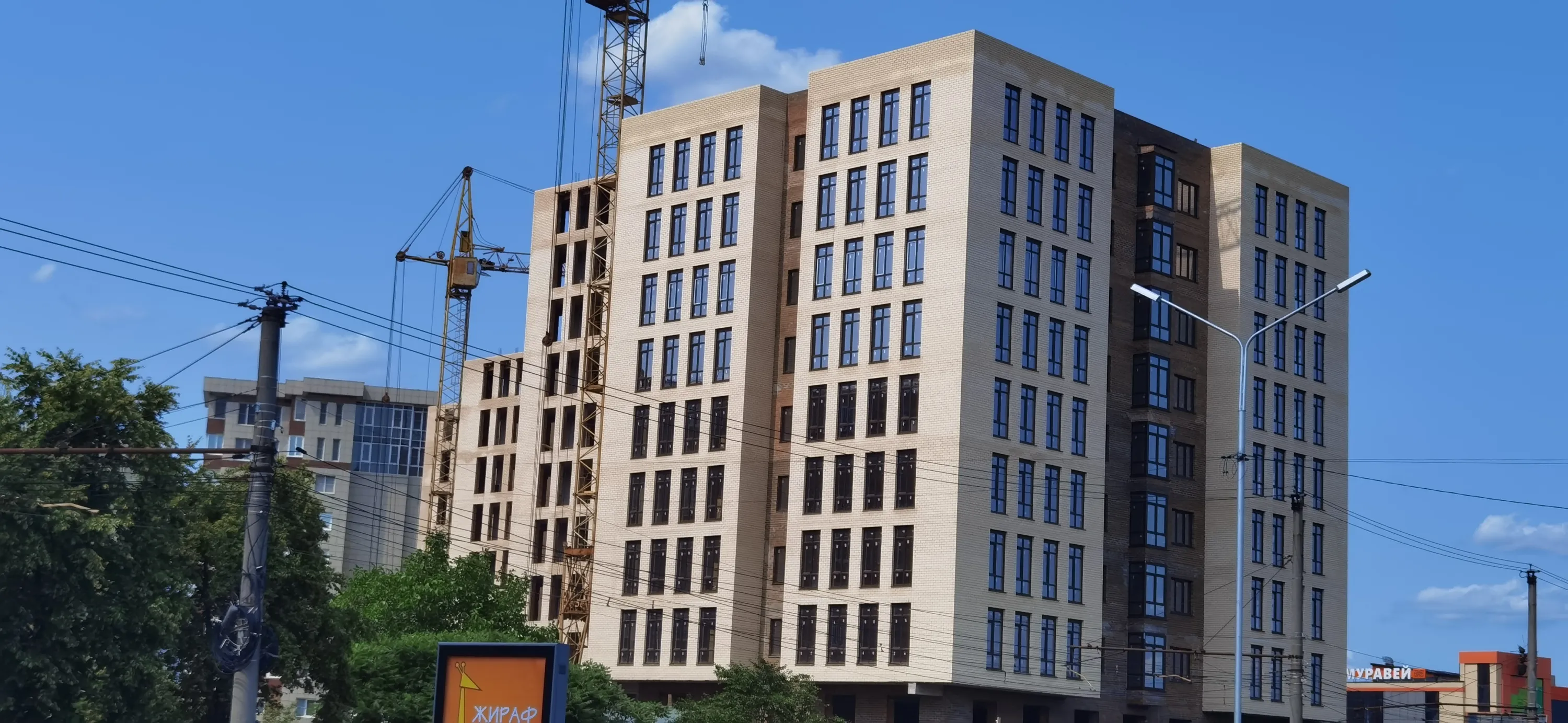 ЖК Дом по ул Калинина ход строительства