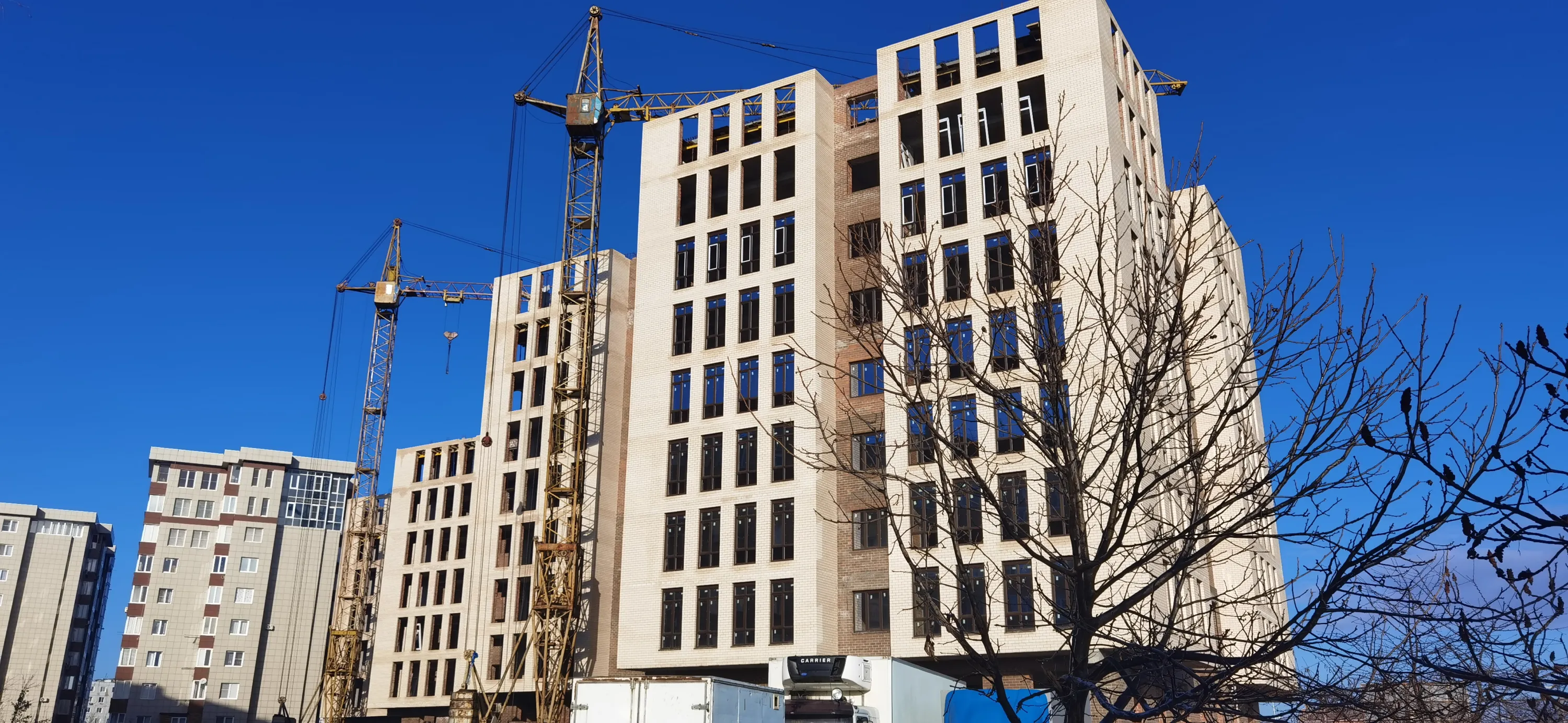 ЖК Дом по ул Калинина ход строительства