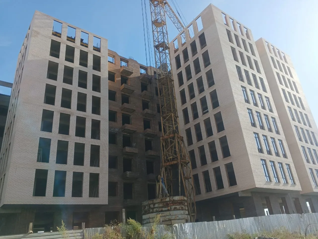 ЖК Дом по ул Калинина ход строительства