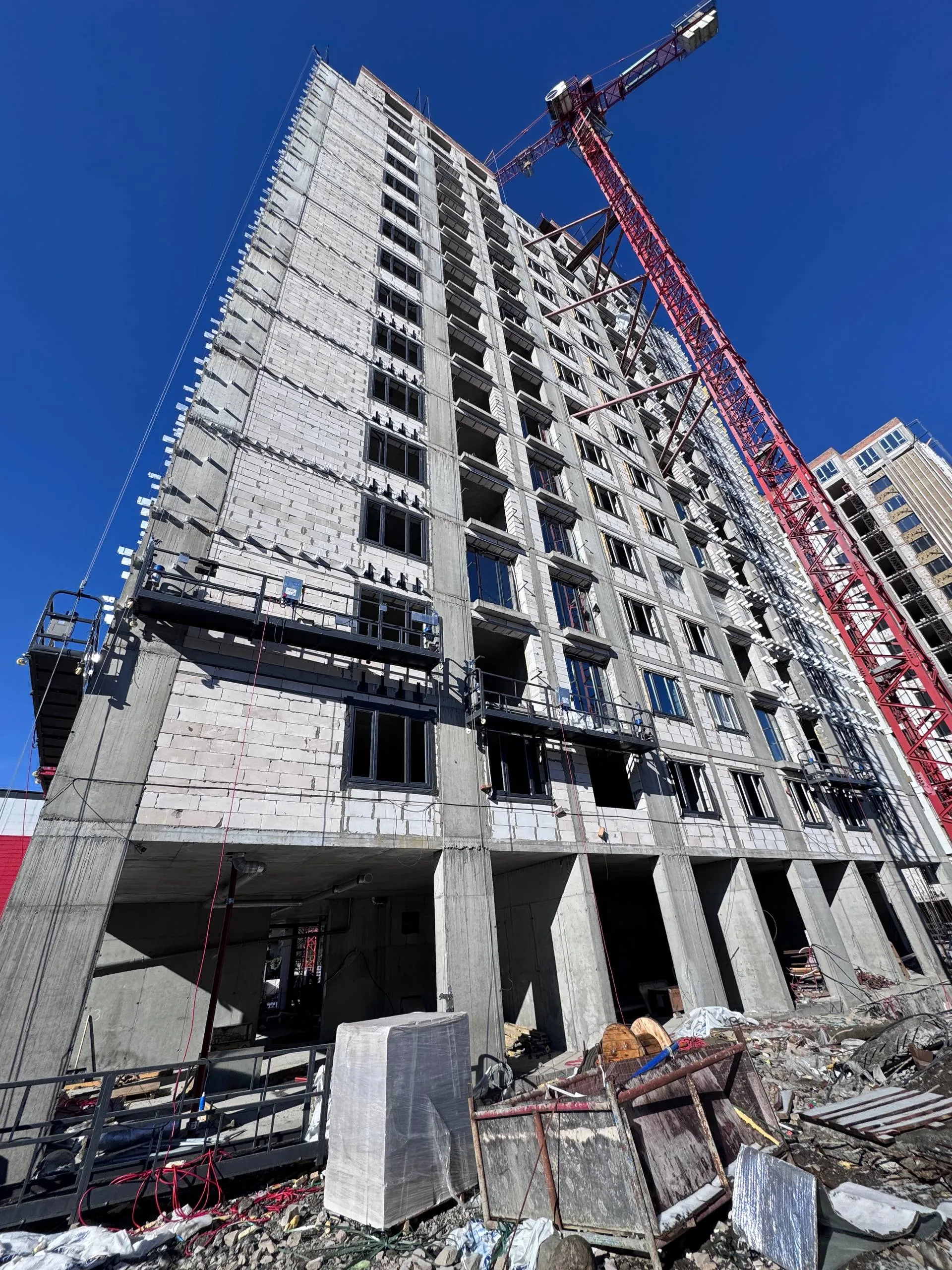 Произведение ход строительства