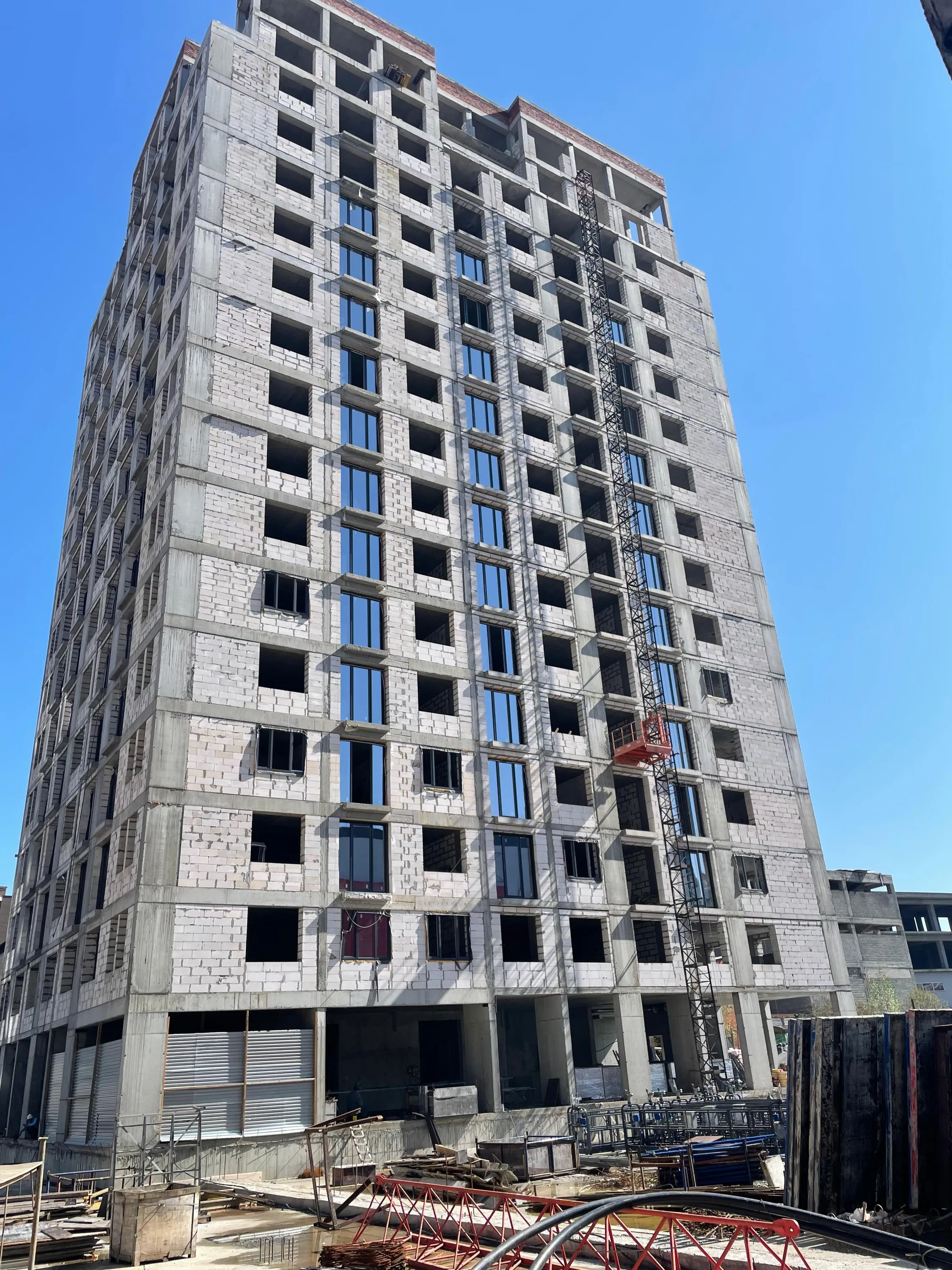 Произведение ход строительства