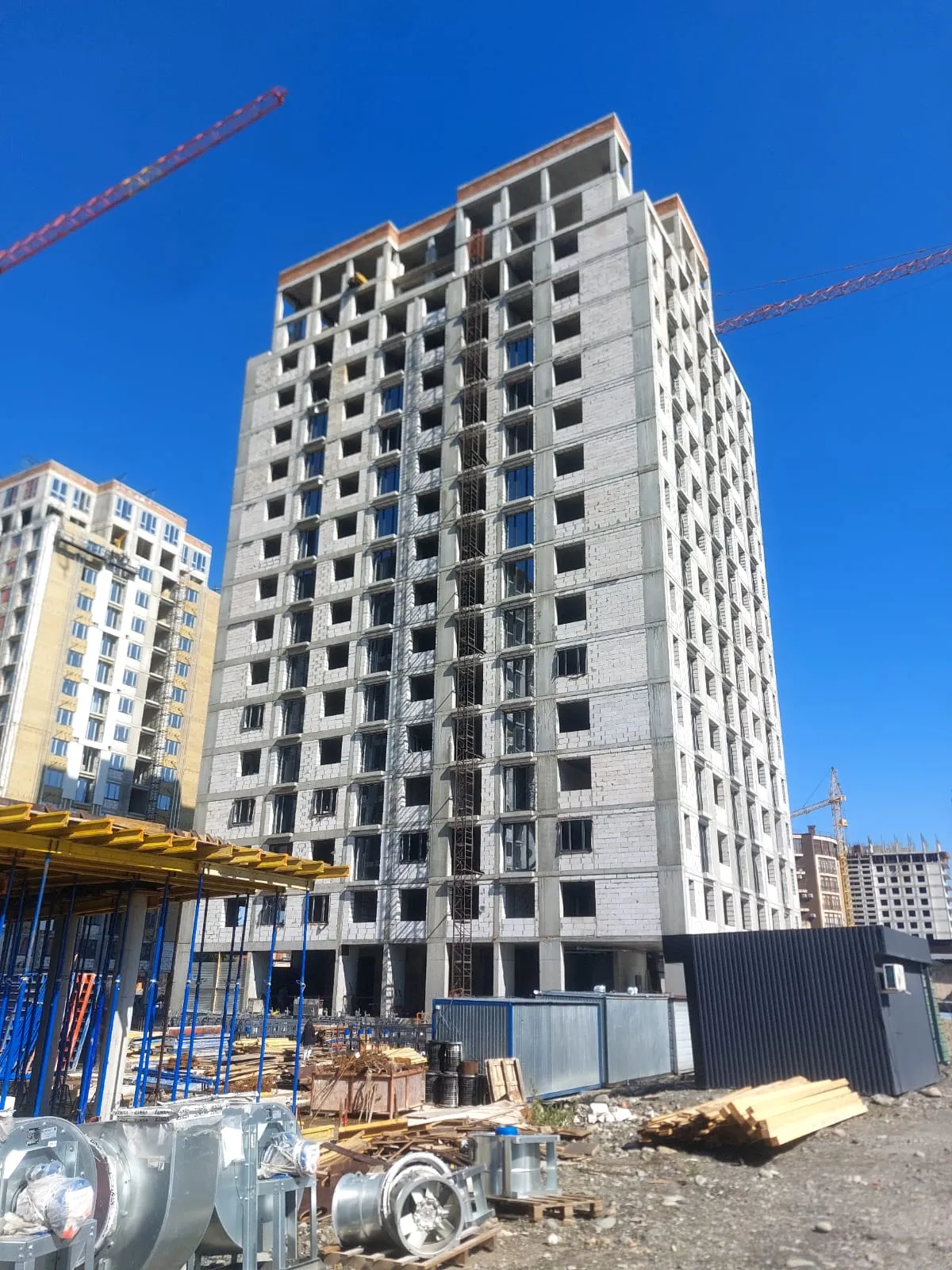 Произведение ход строительства