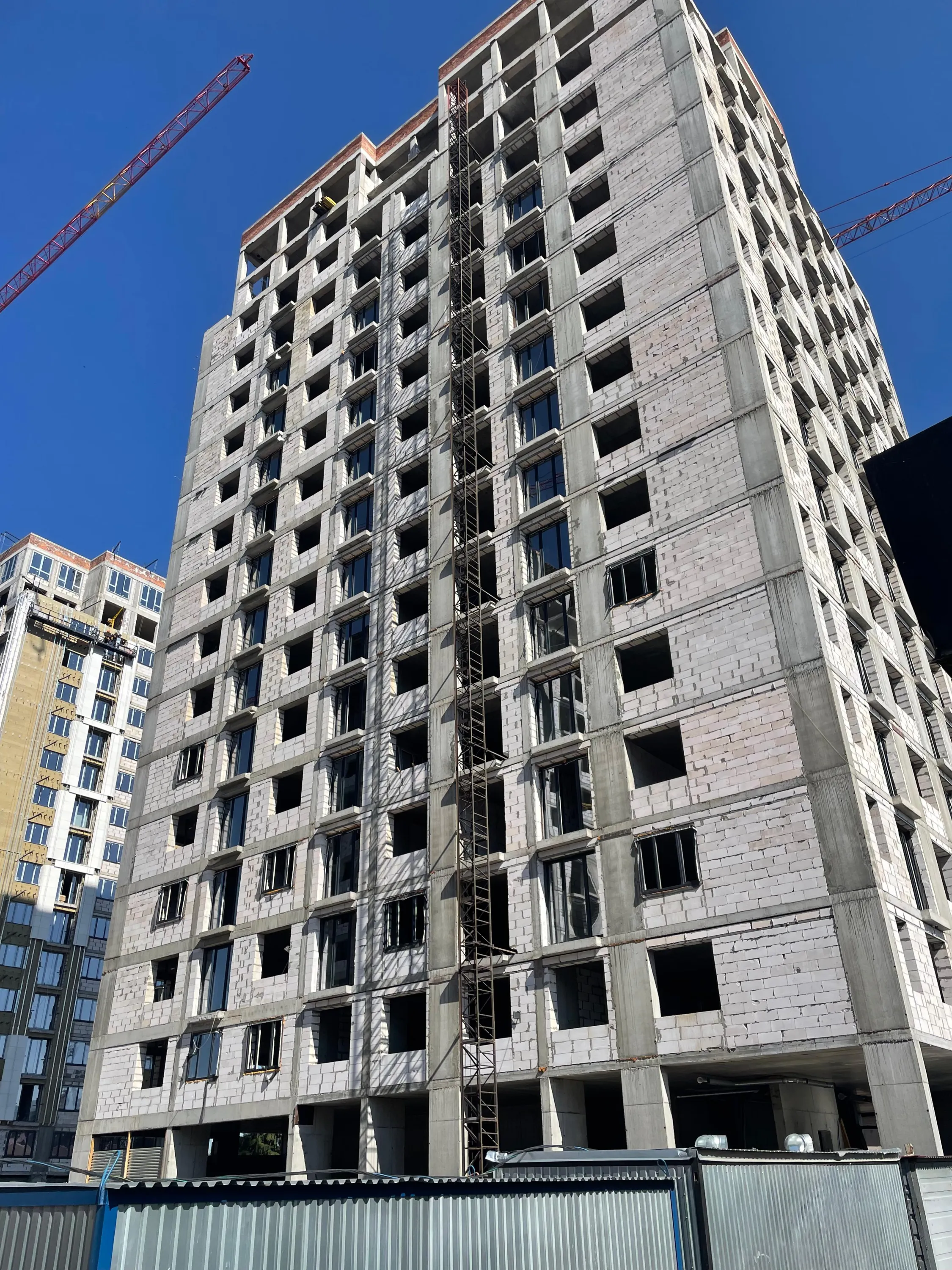 Произведение ход строительства