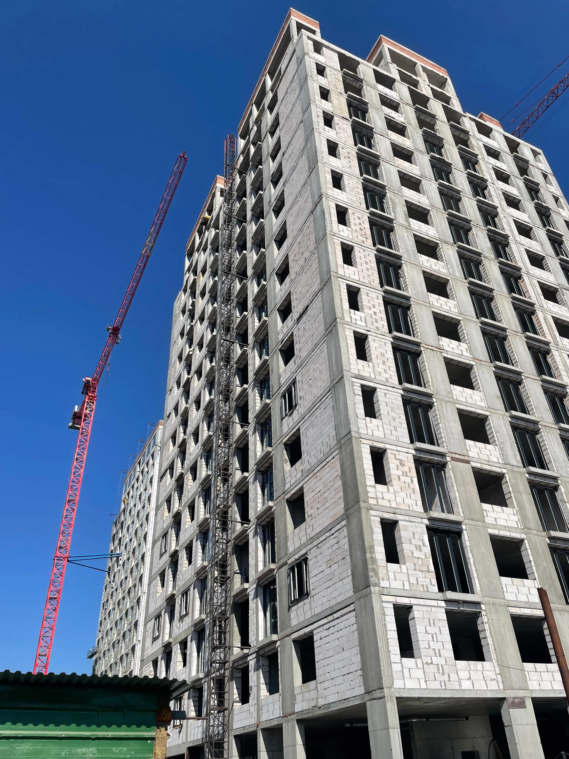 Произведение ход строительства