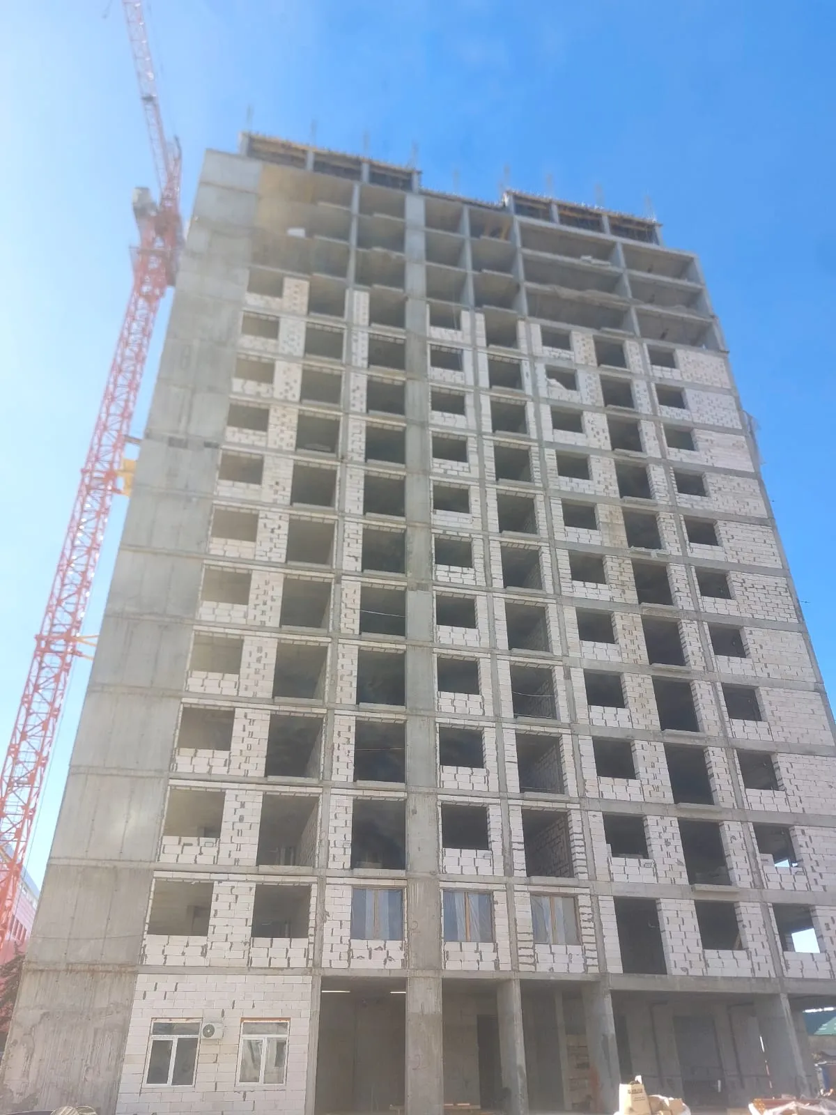 Произведение ход строительства