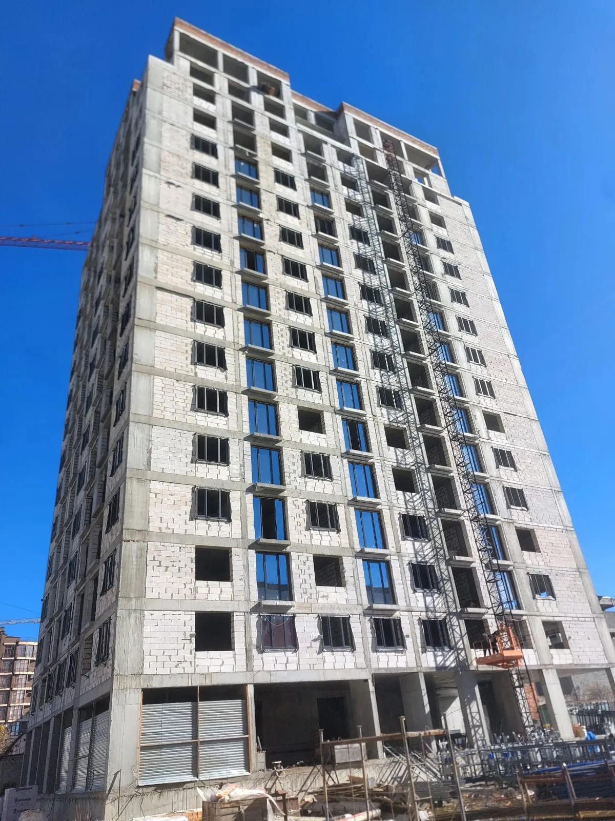 Произведение ход строительства