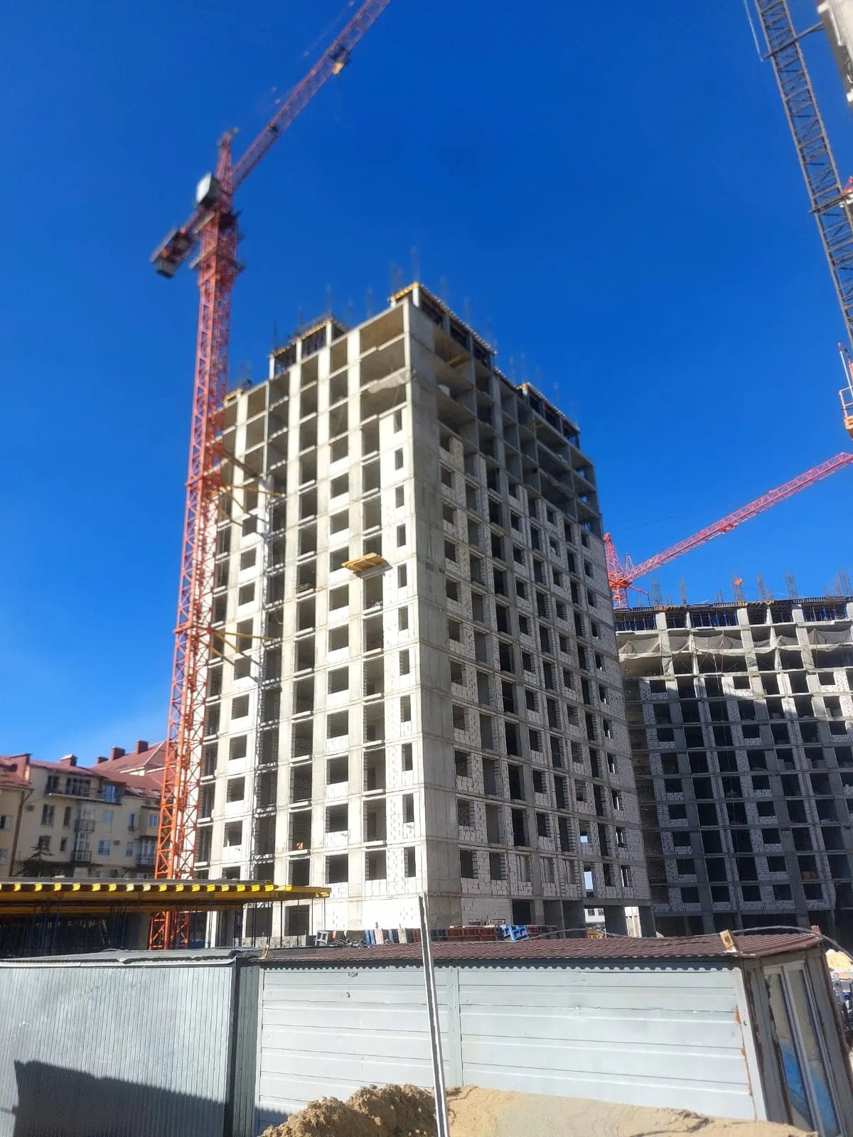 Произведение ход строительства