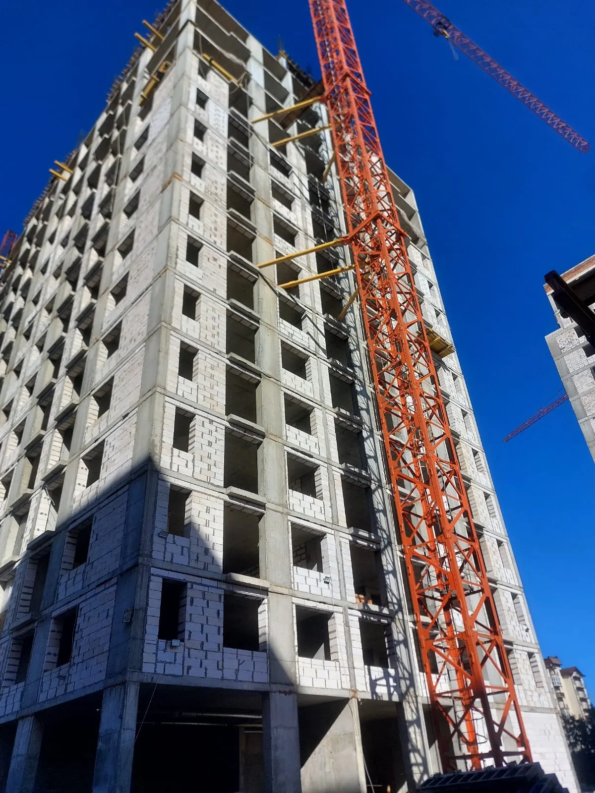 Произведение ход строительства