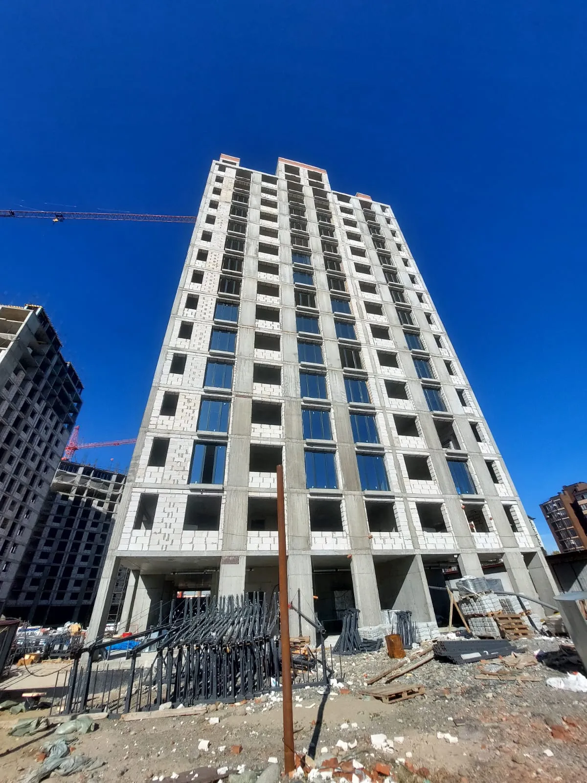 Произведение ход строительства