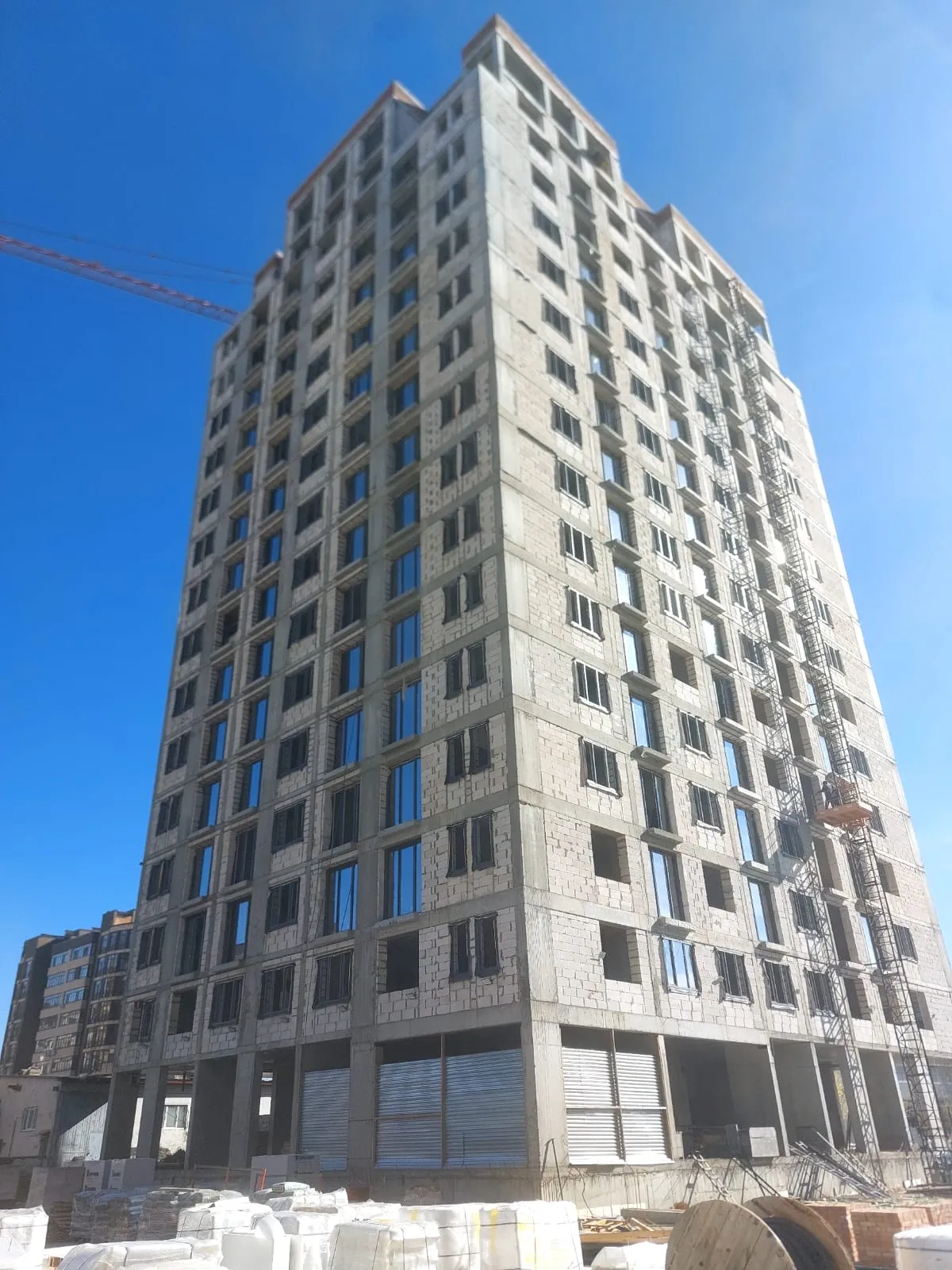 Произведение ход строительства