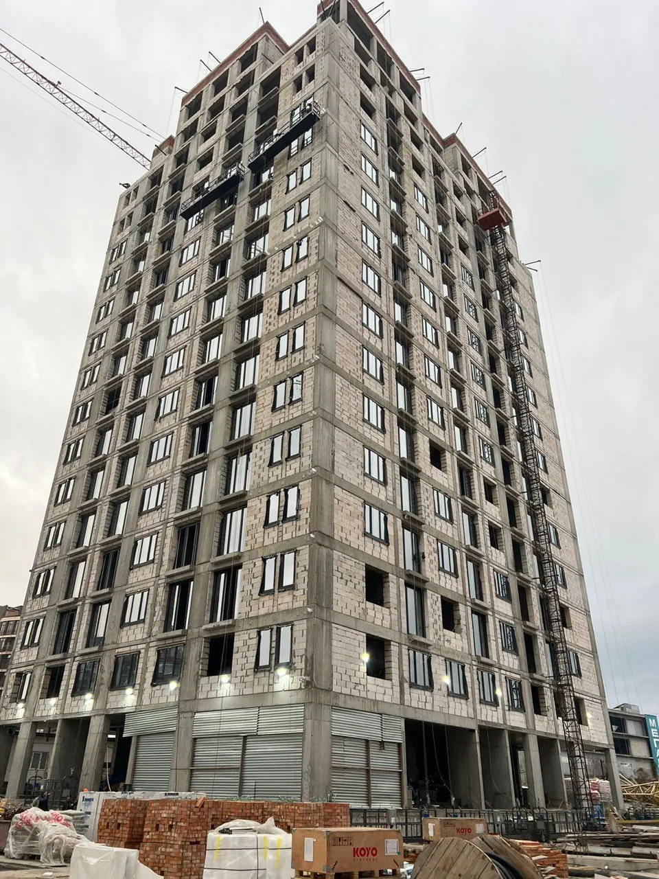 Произведение ход строительства