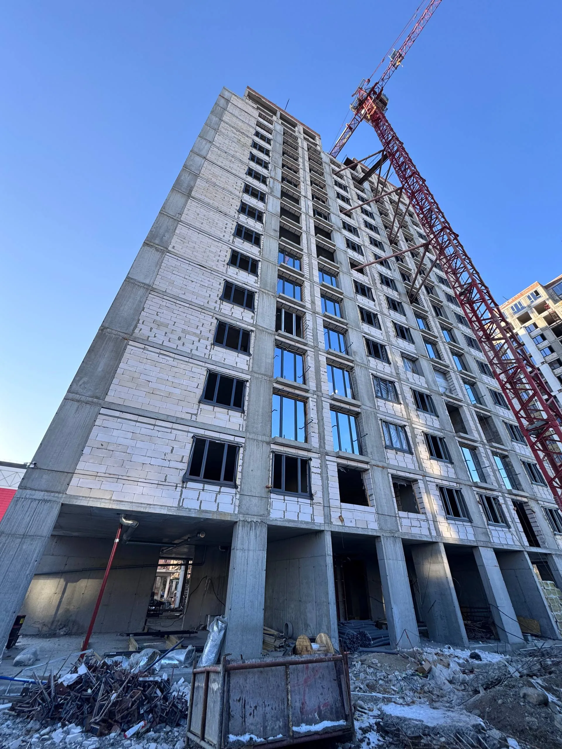 Произведение ход строительства