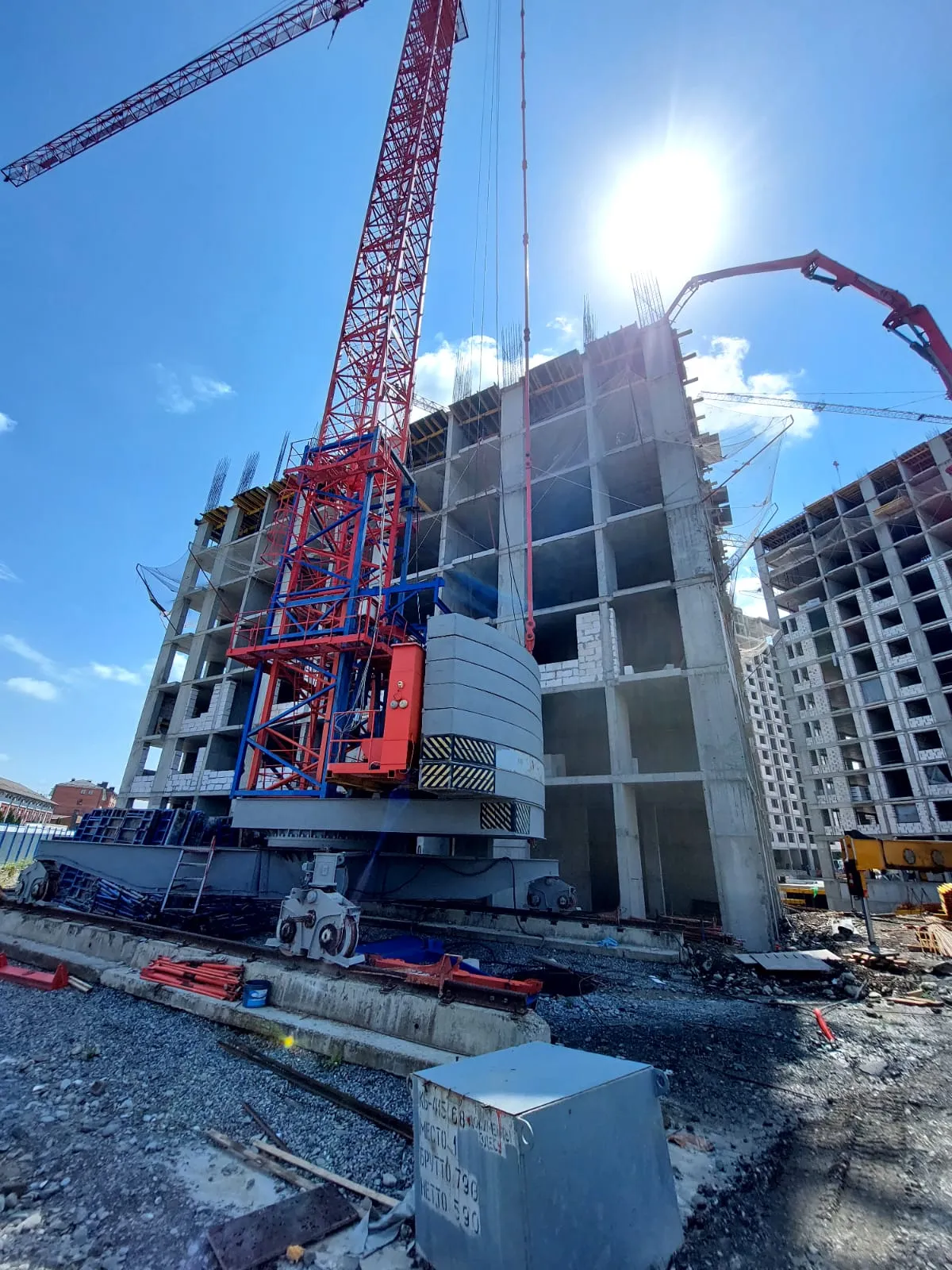 Произведение ход строительства