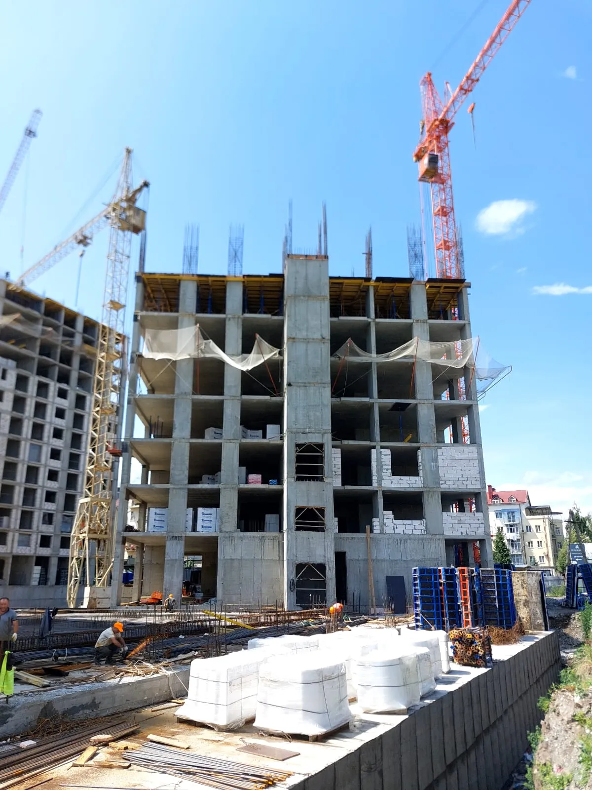 Произведение ход строительства