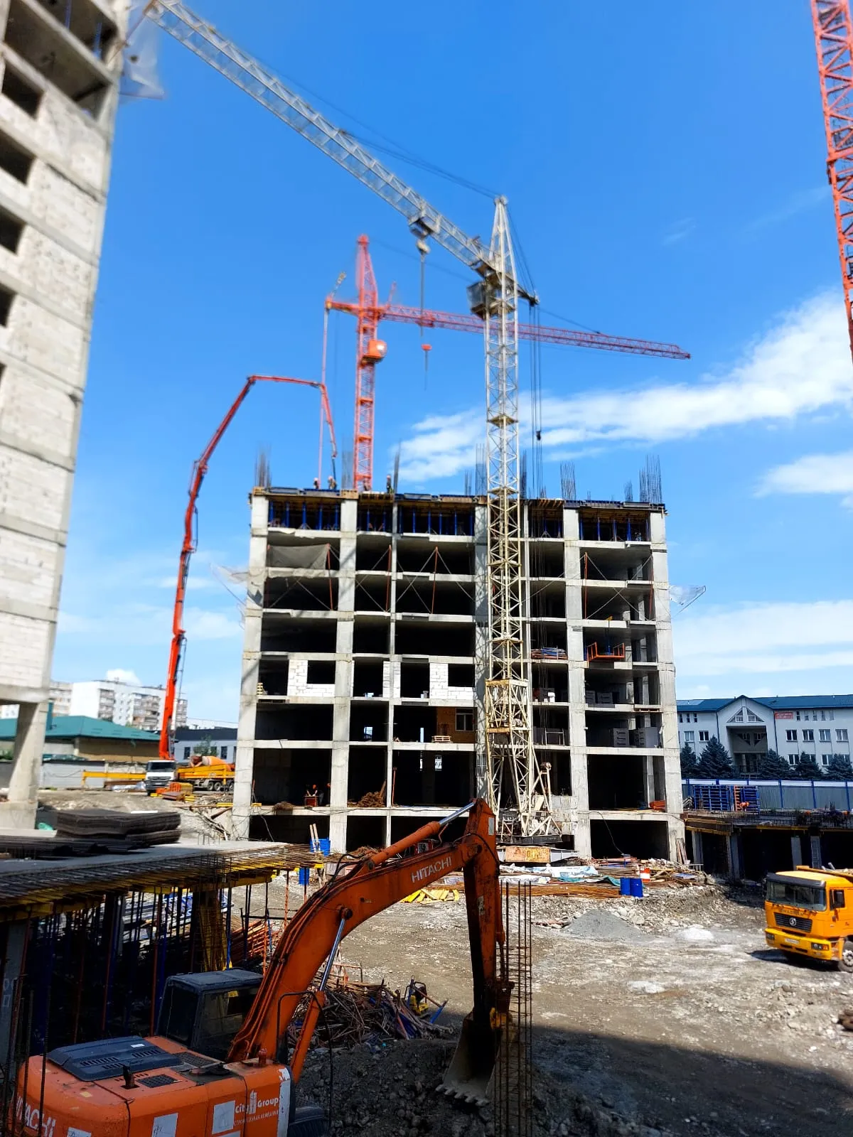 Произведение ход строительства