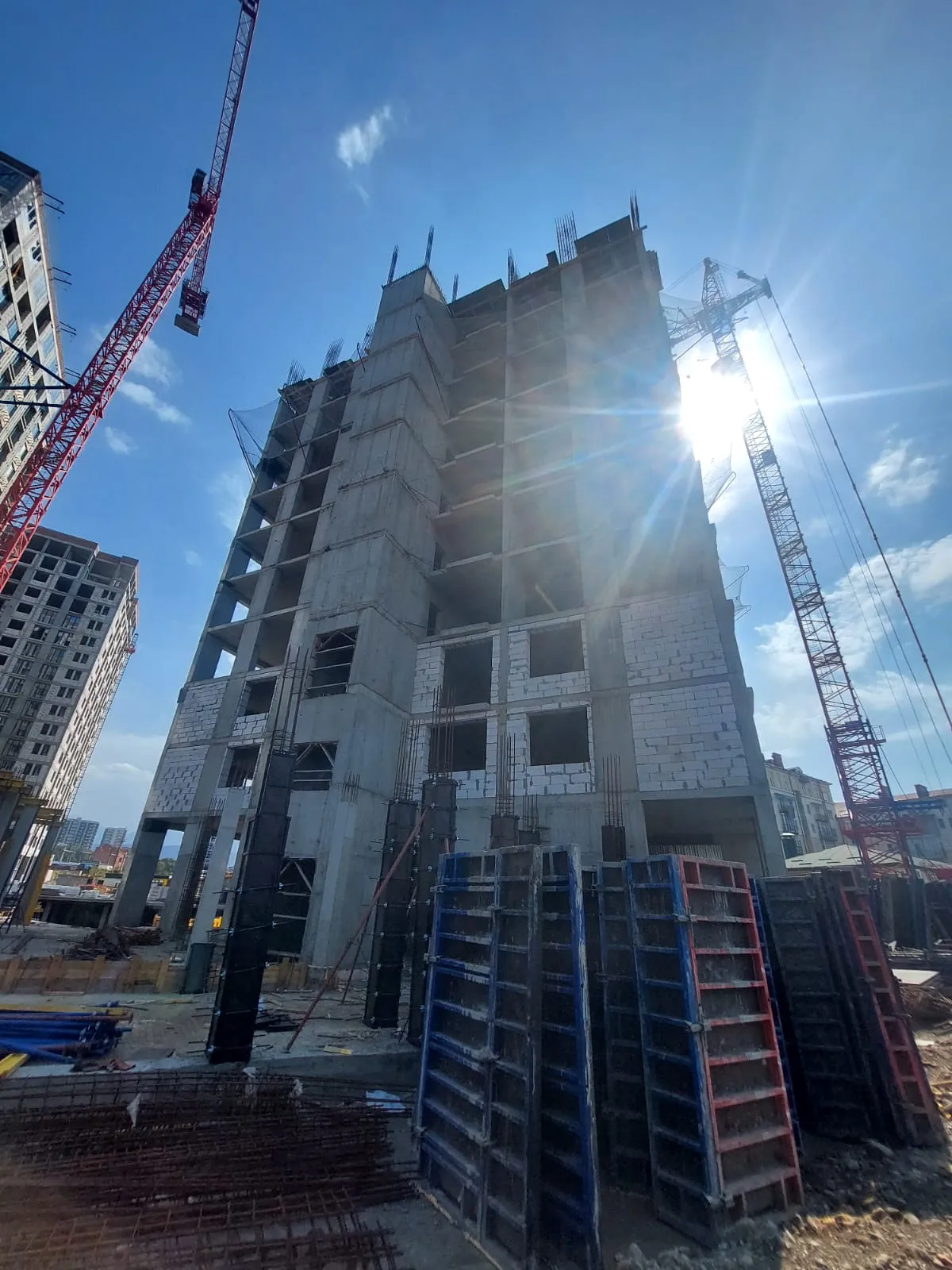 Произведение ход строительства