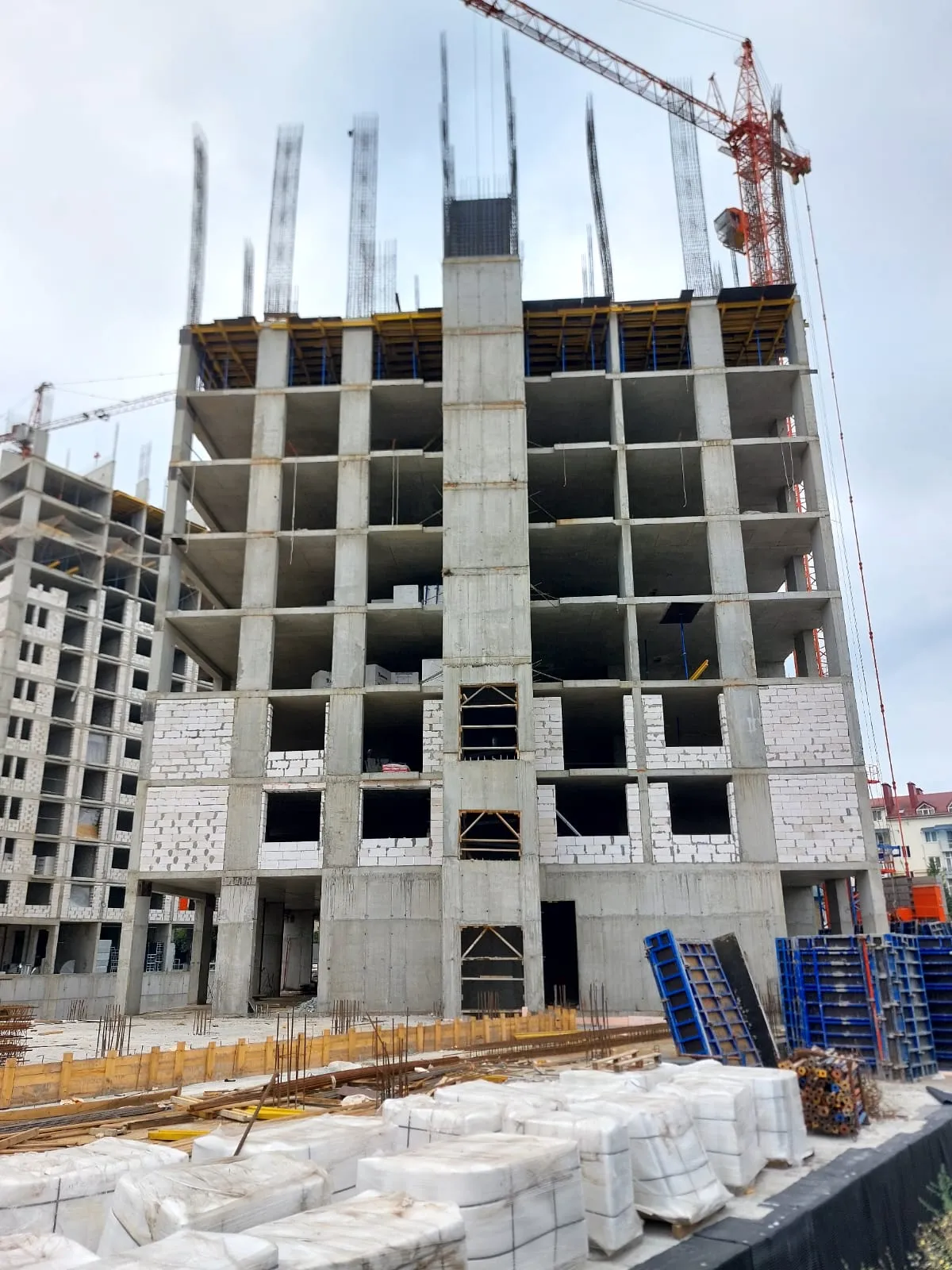 Произведение ход строительства