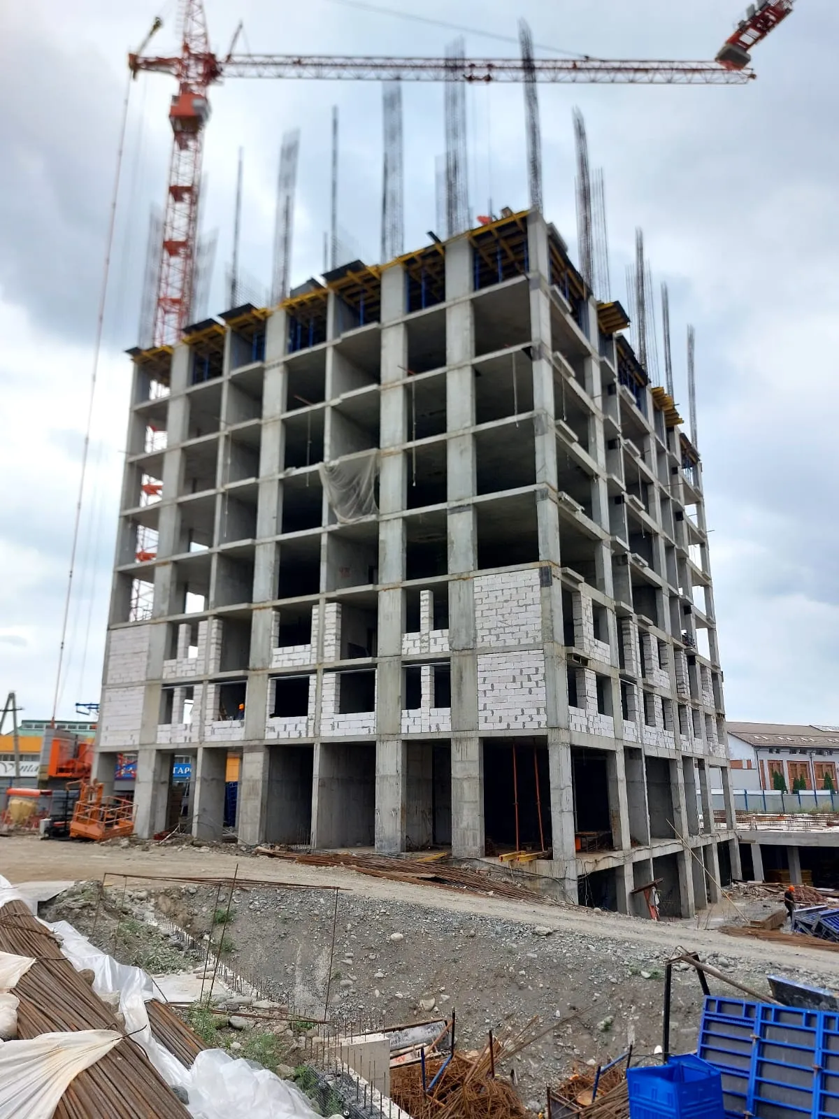 Произведение ход строительства