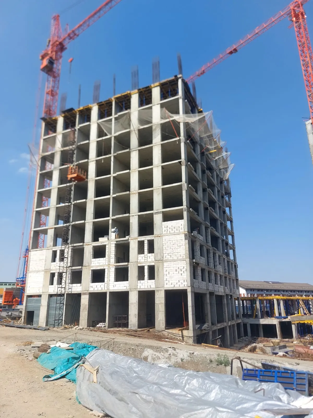 Произведение ход строительства