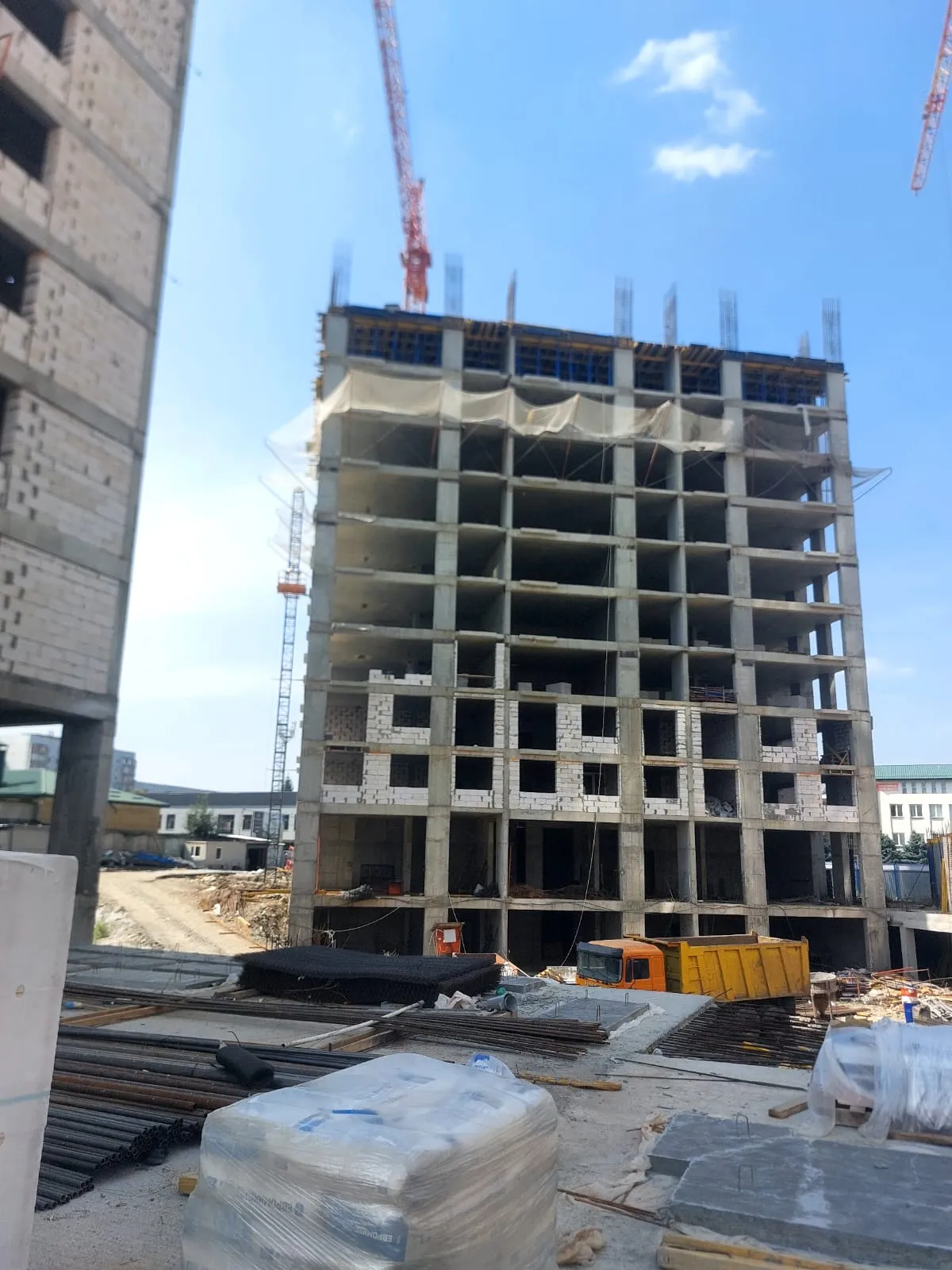 Произведение ход строительства