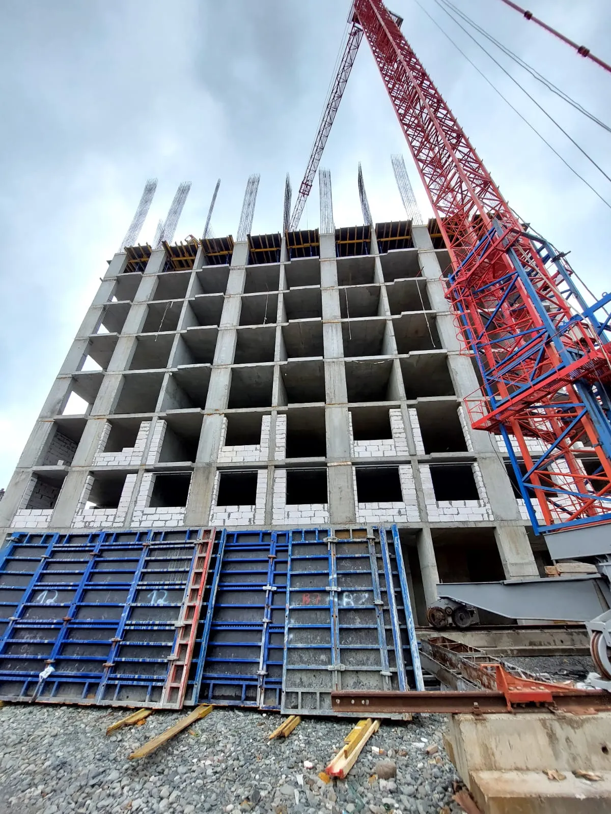 Произведение ход строительства